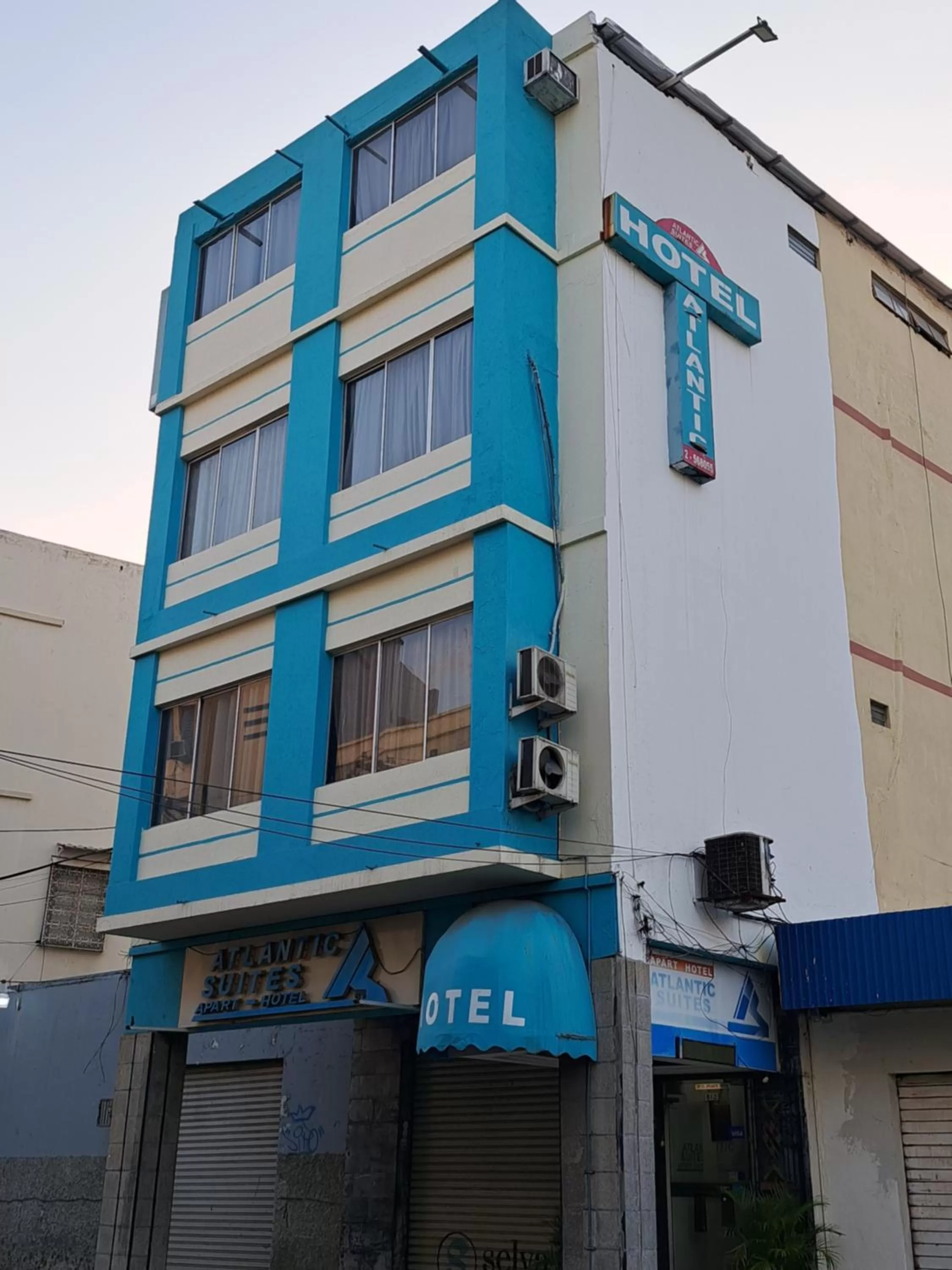 Property Building in Atlantic Suites Hotel