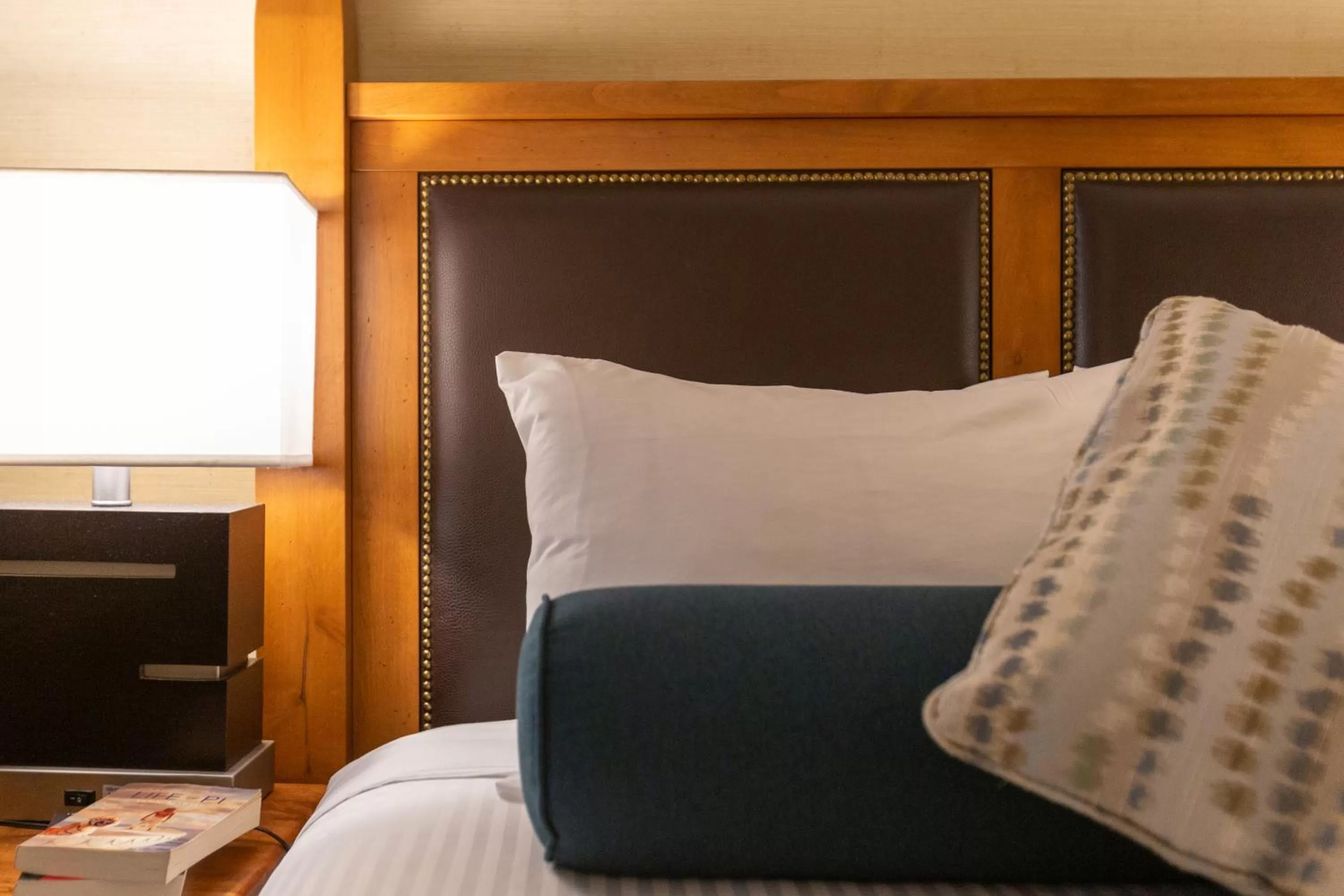 Decorative detail, Bed in Blackcomb Lodge