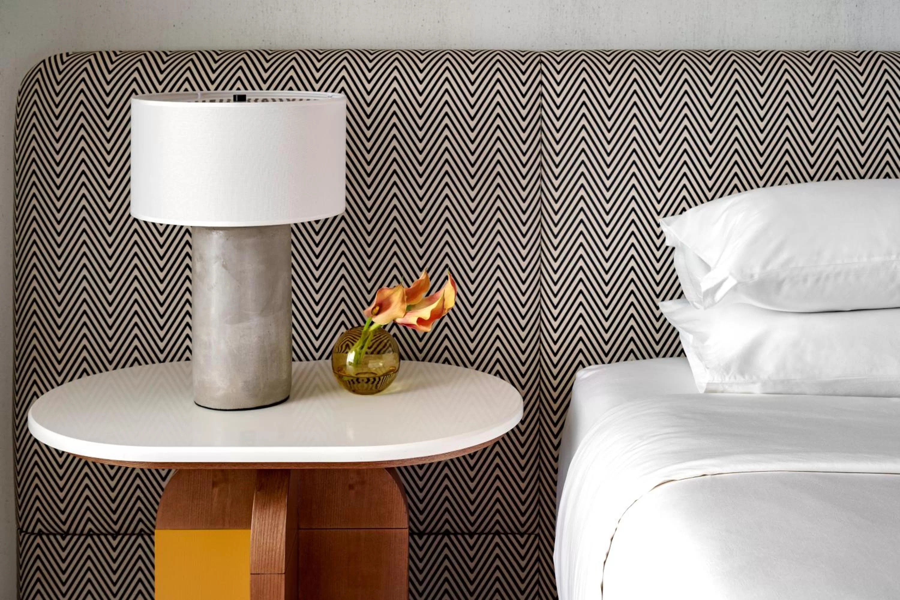 Decorative detail, Bed in Hyatt Centric Buckhead Atlanta