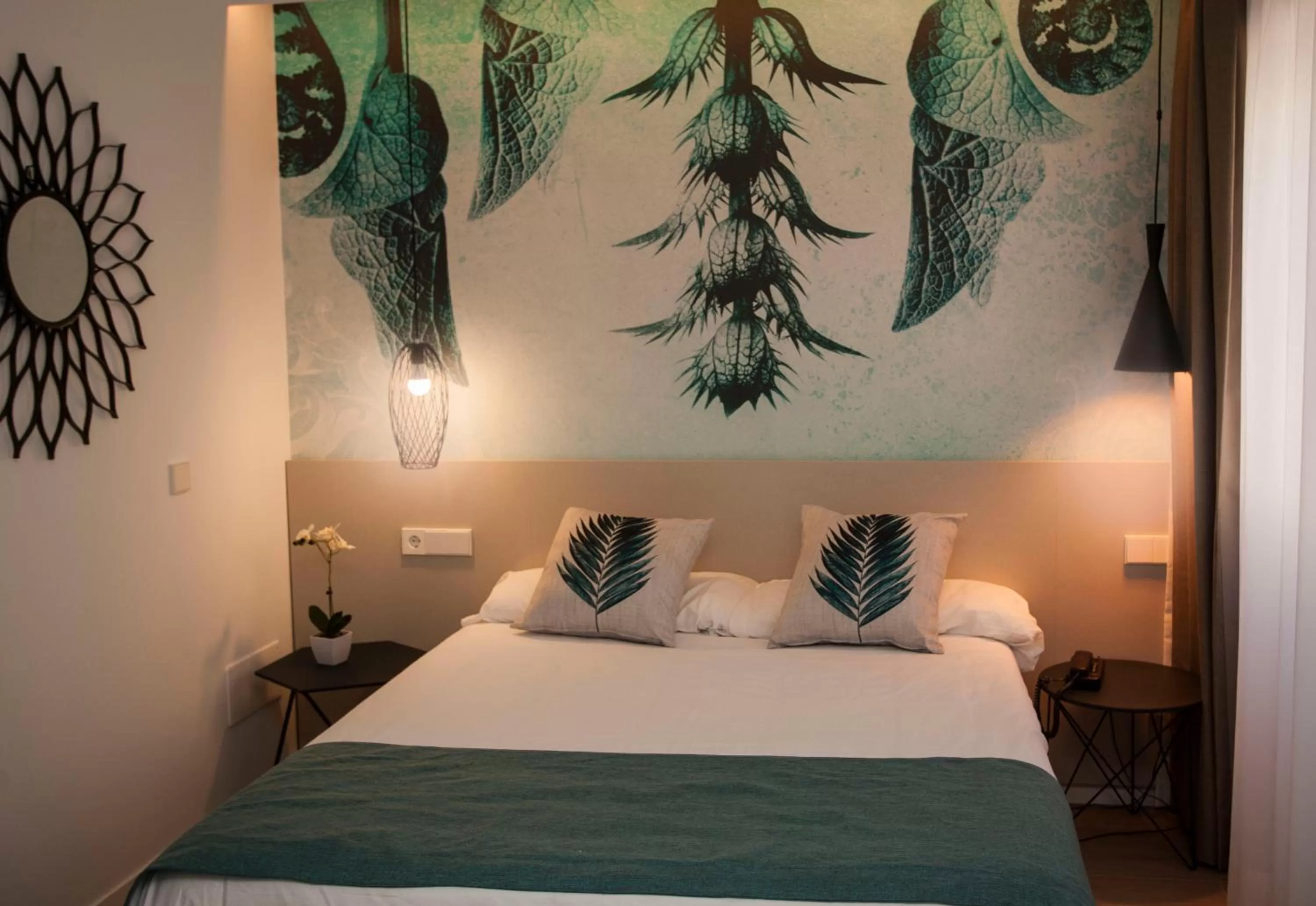 Bedroom, Bed in Hotel Torá