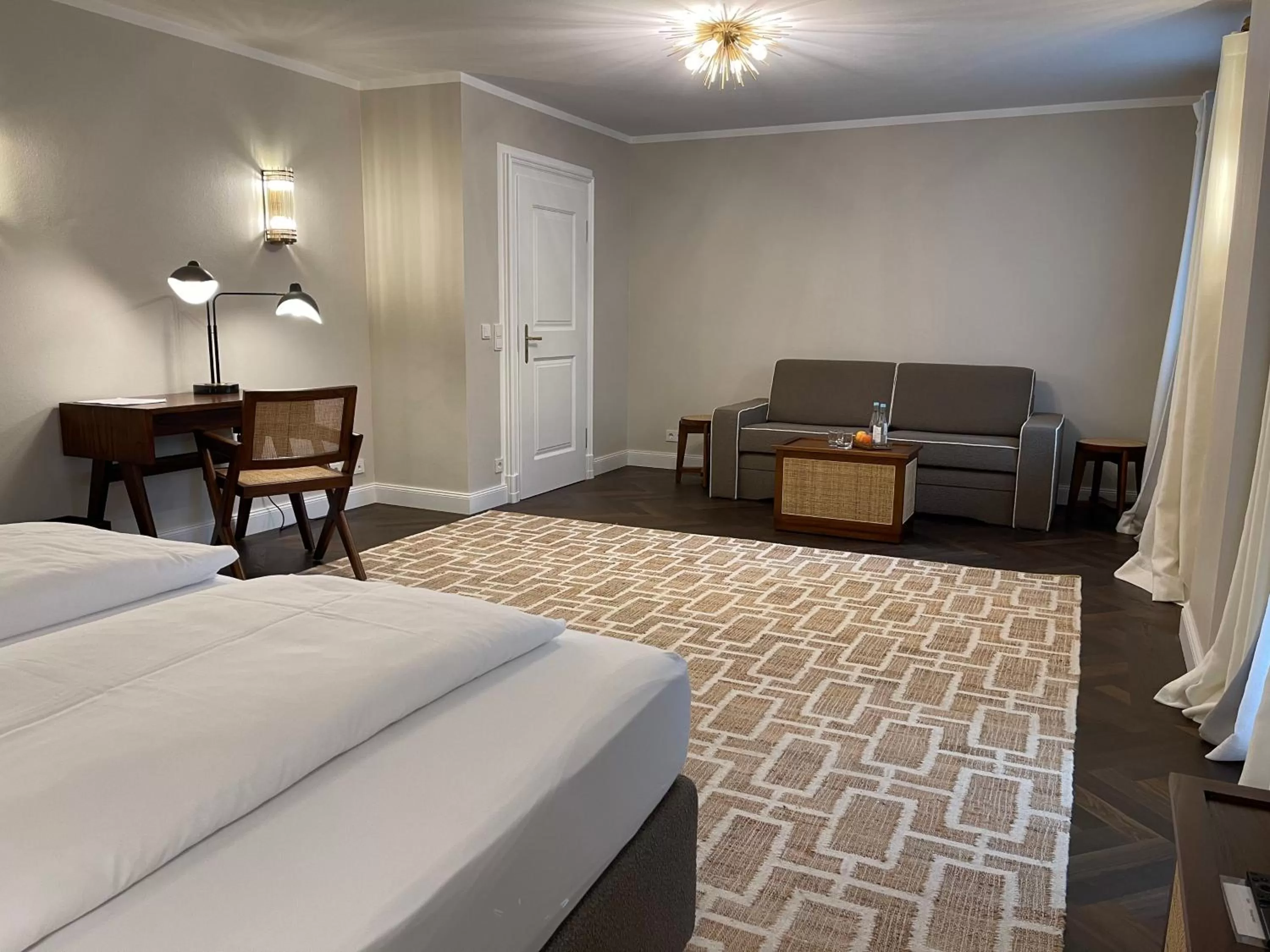 Living room, Bed in Bio Design Boutique Landhaus St Georg