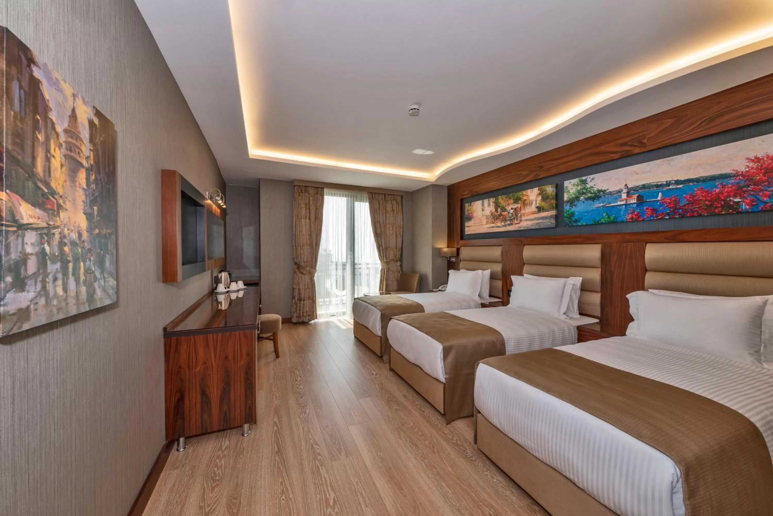 Bed in Piya Sport Hotel