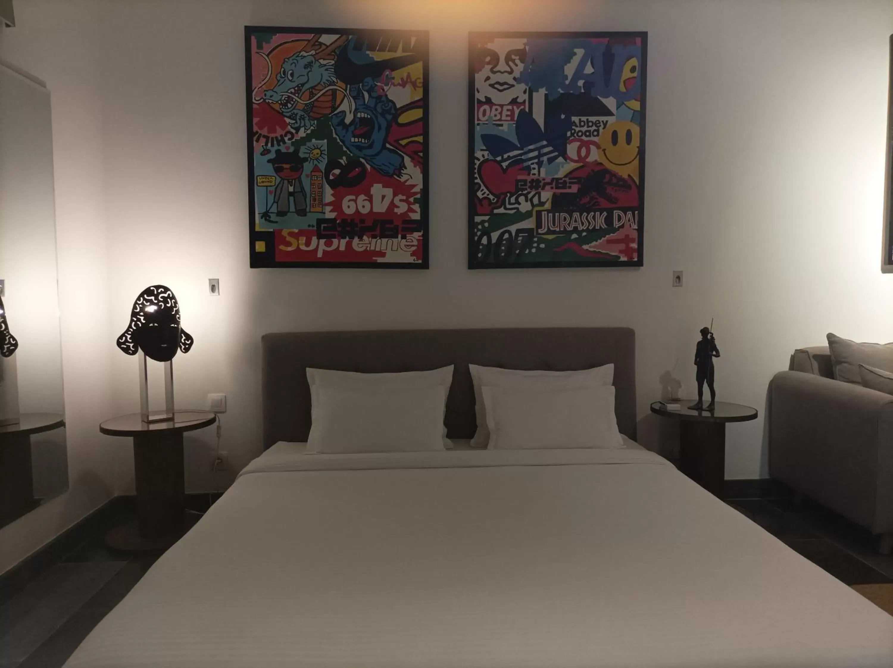 Double Room in PAP'S Chambres d'Hôtes Double Room in PAP'S Chambres d'Hôtes