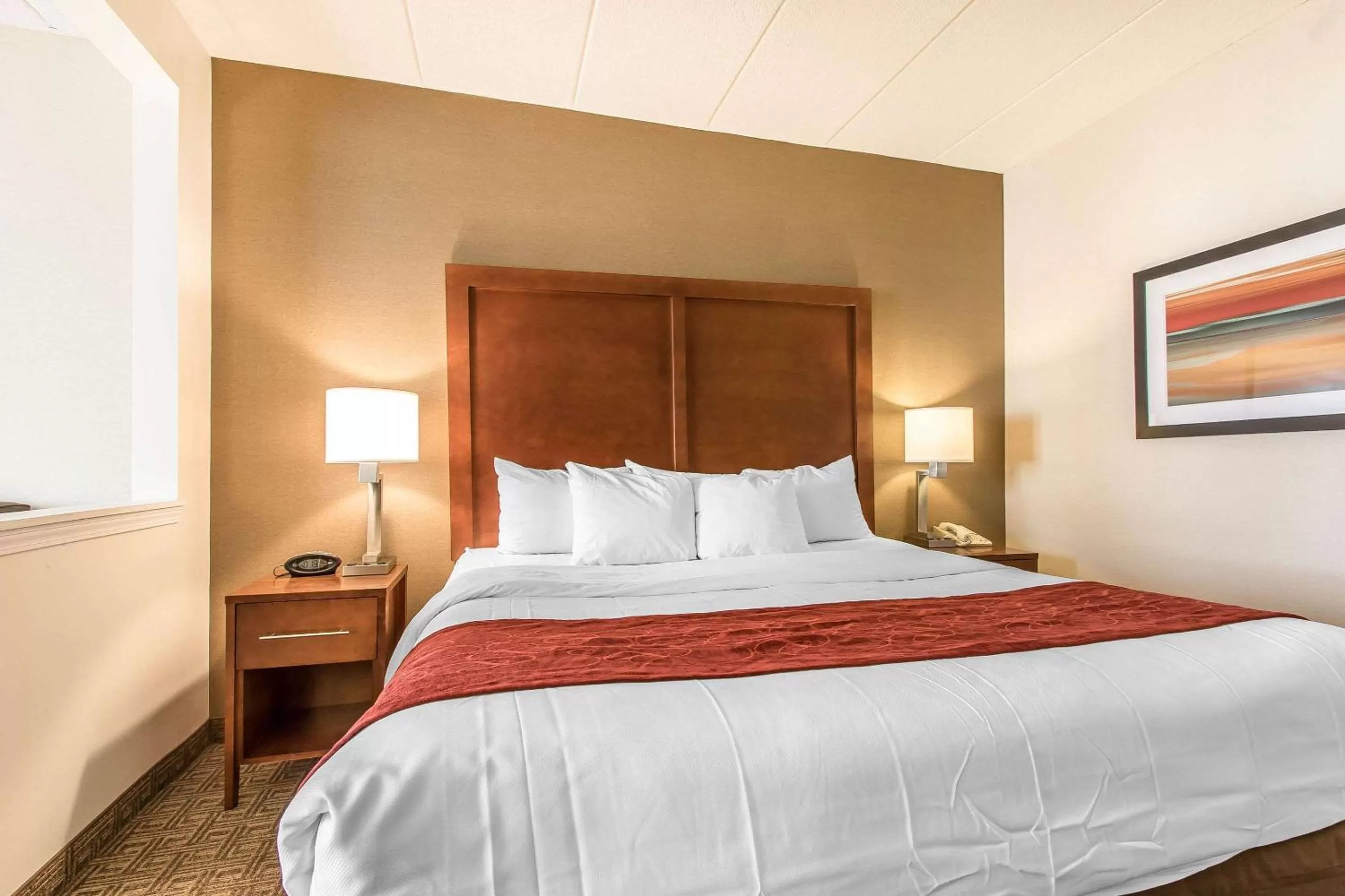 Photo of the whole room, Bed in Comfort Suites Richmond