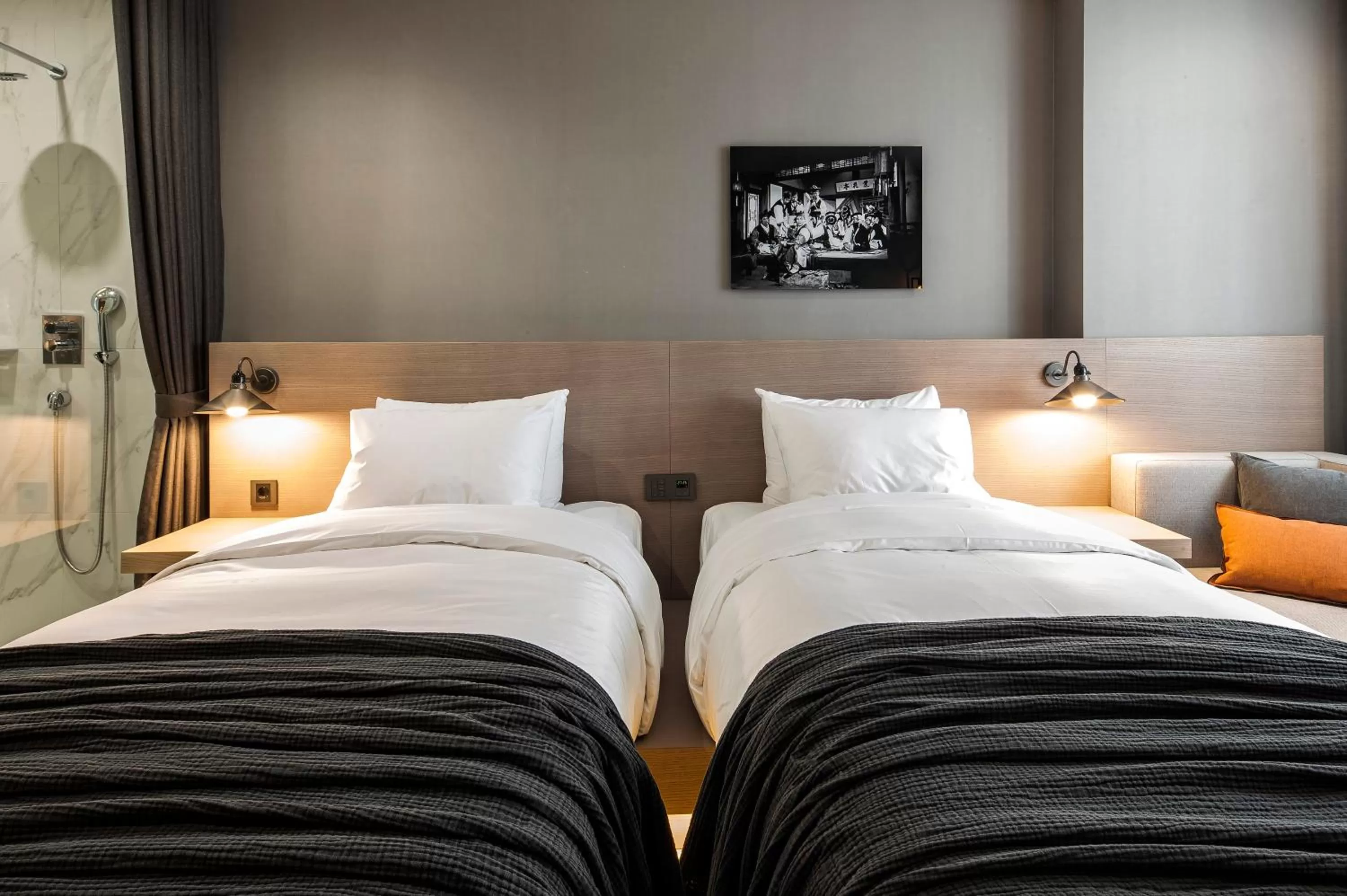 Bedroom, Bed in Hotel28 Myeongdong