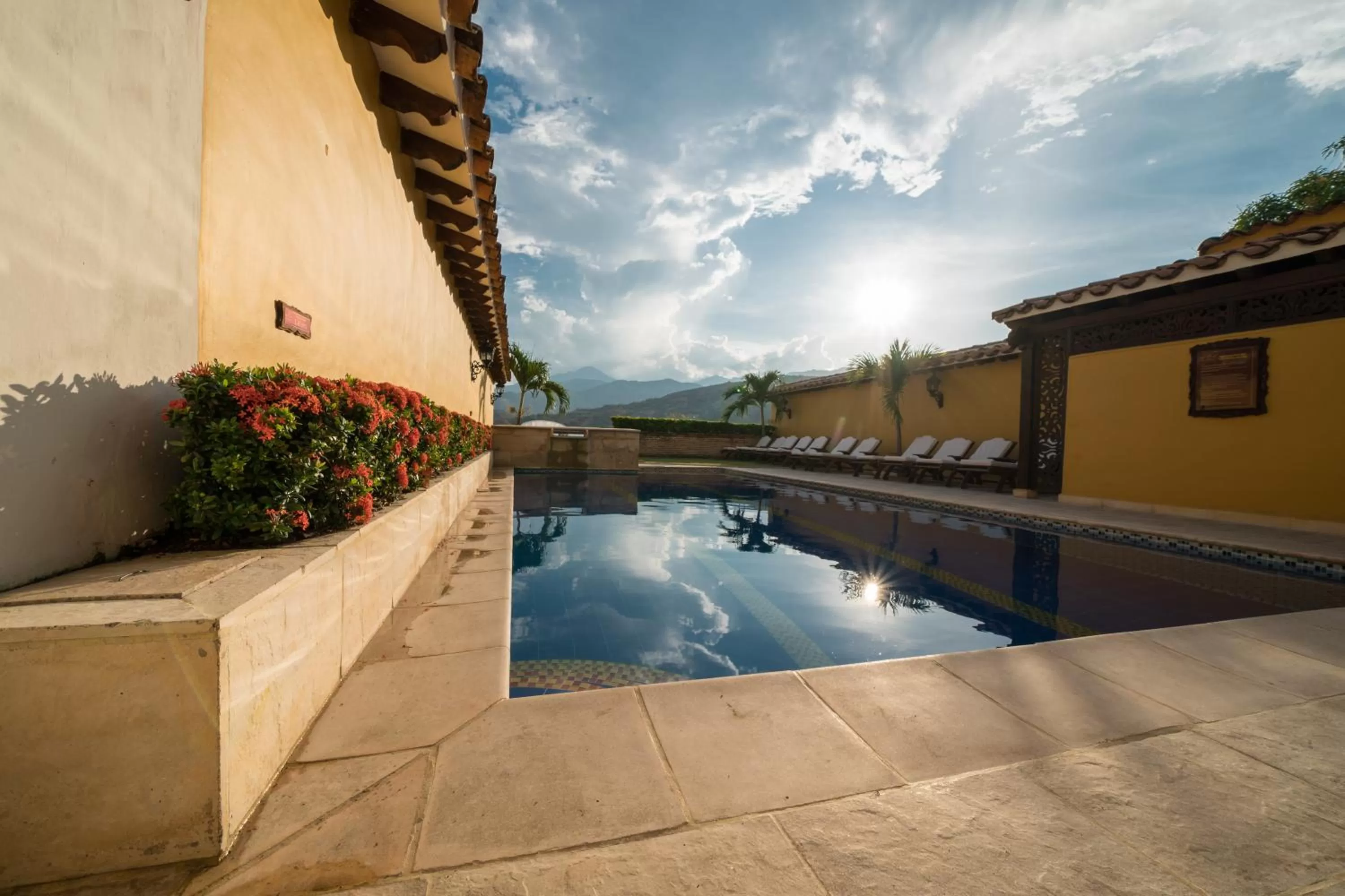 Swimming Pool in Nueva Granada Hotel Colonial -Centro Histórico-