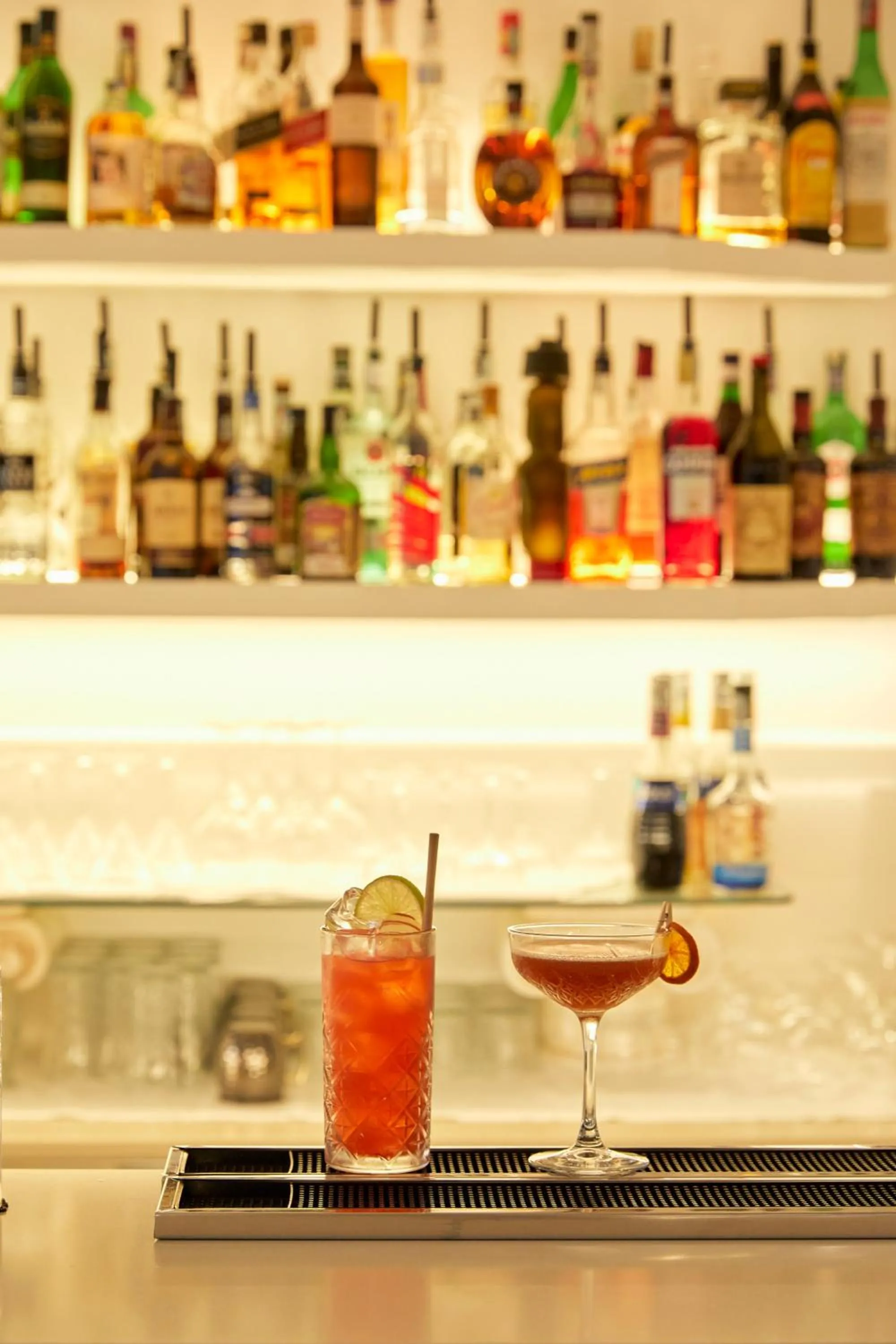 Lounge or bar in Hotel Conca d'Oro