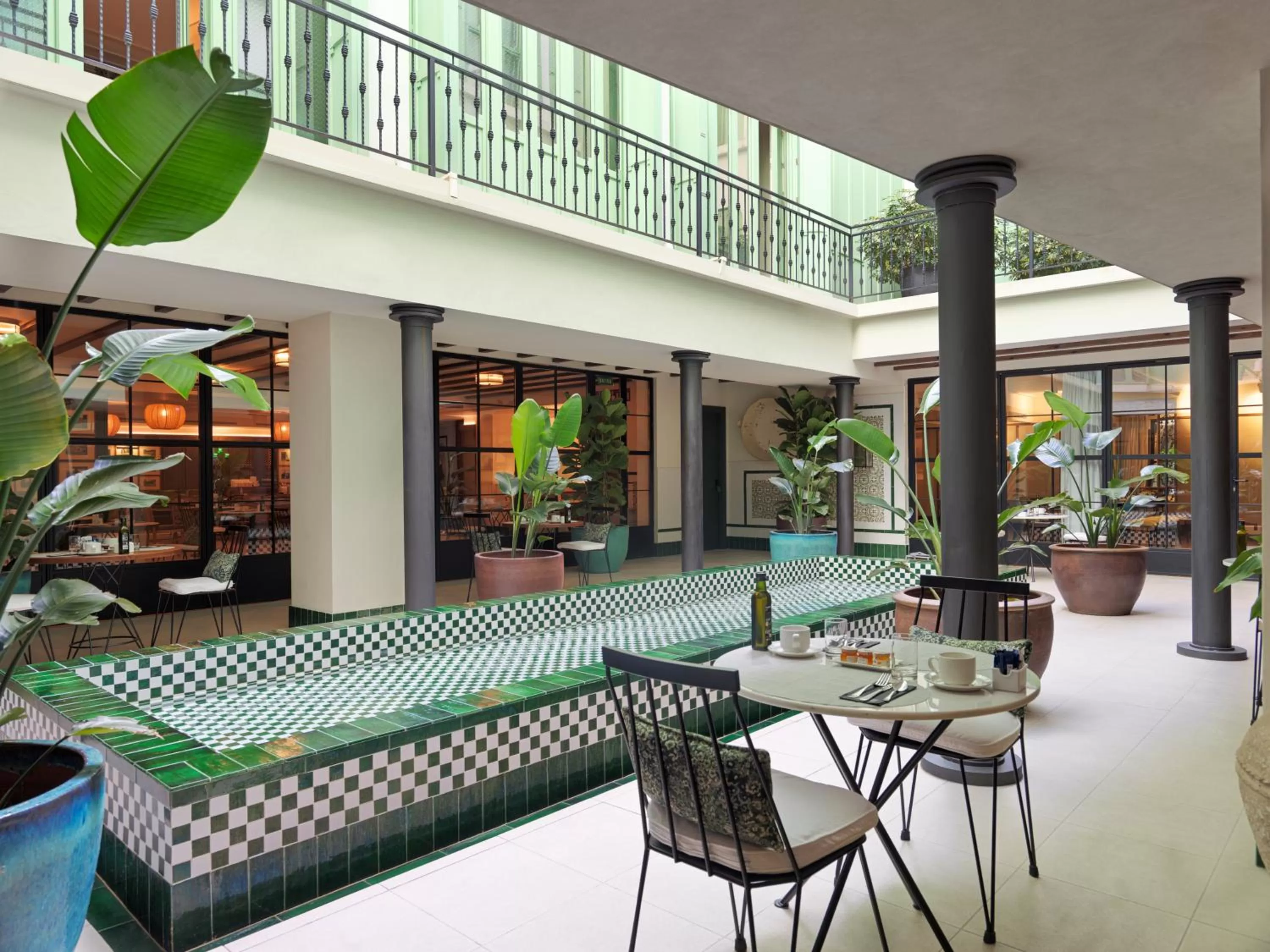 Patio in H10 Casa de la Plata