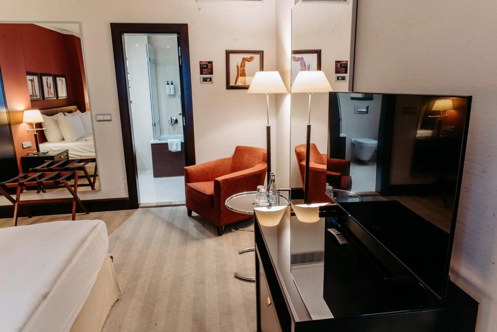 Bedroom, Bed in Crowne Plaza Bratislava by IHG