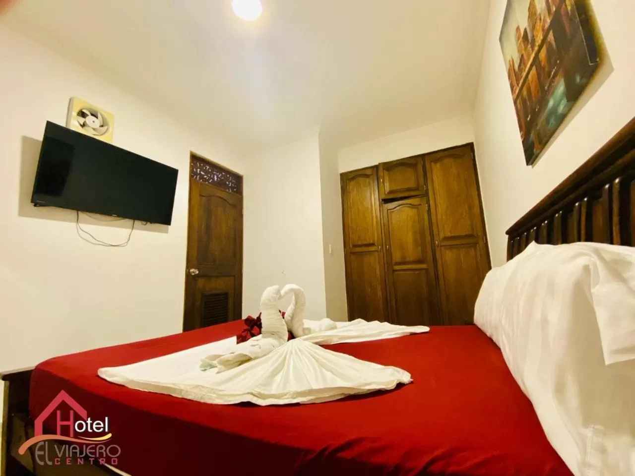 Bed in Hotel El Viajero Centro