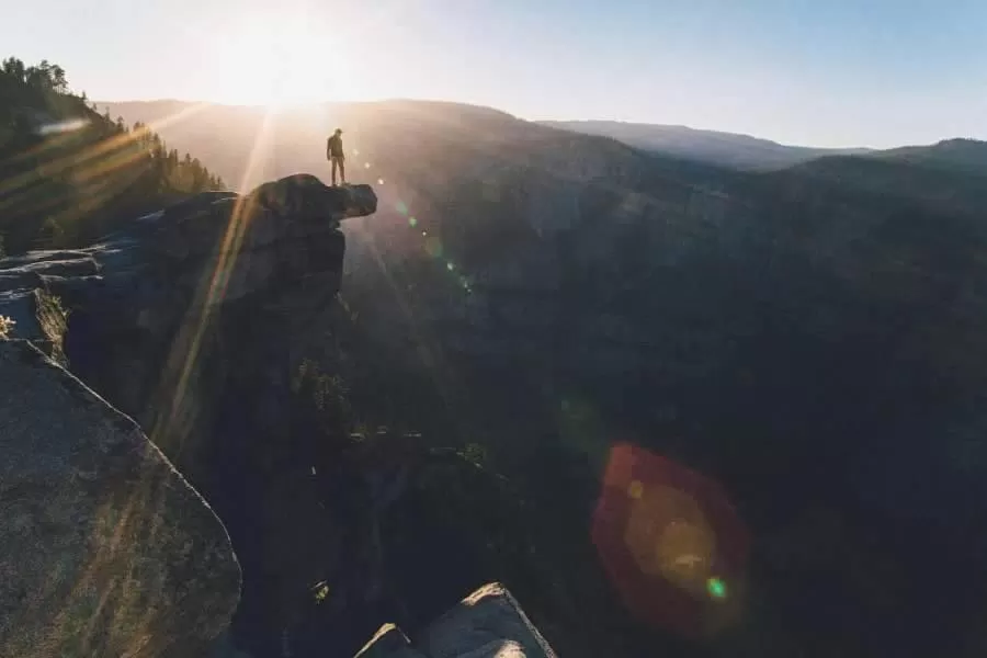 Hiking in Cloud Walk