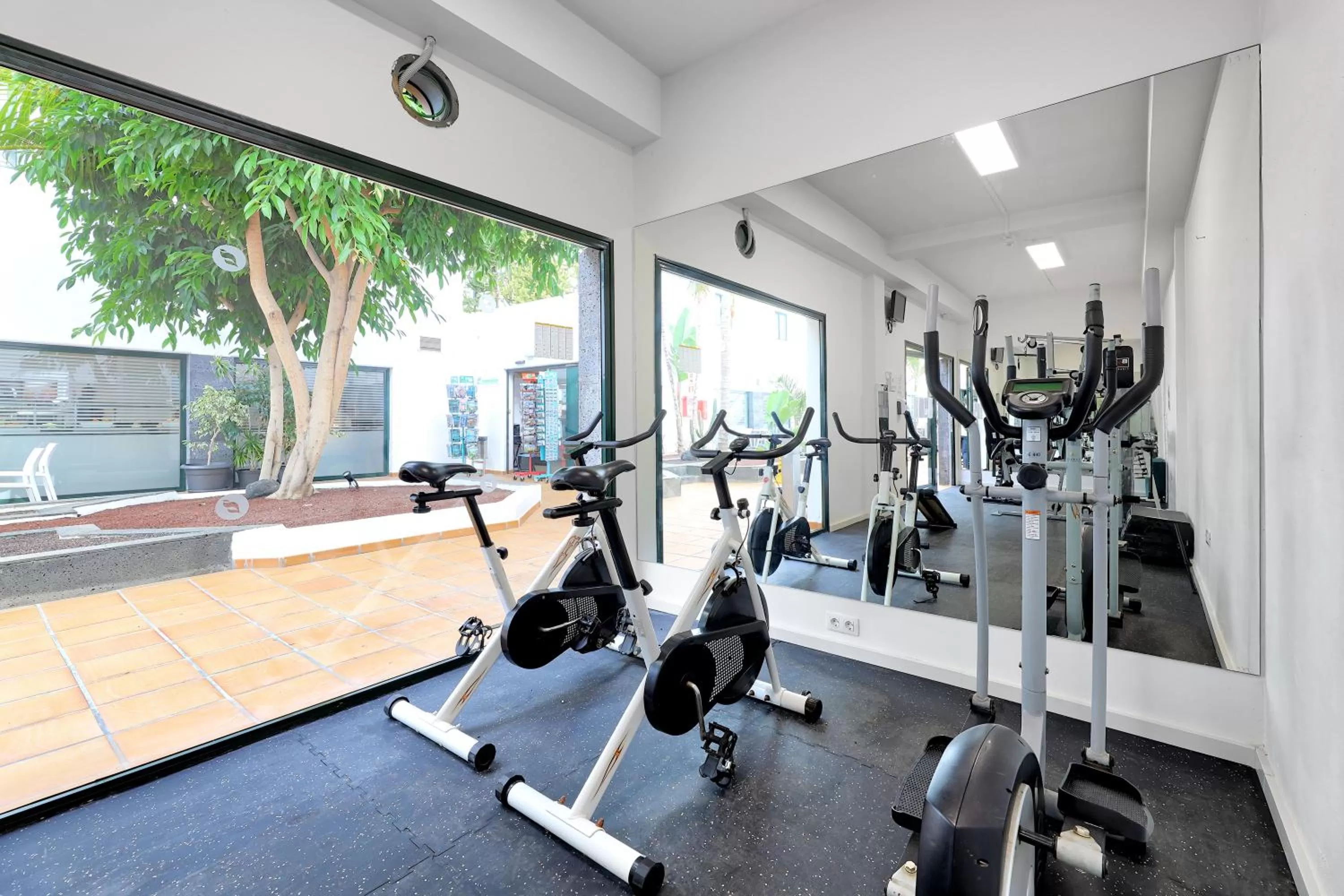 Fitness centre/facilities in Hotel THB Flora