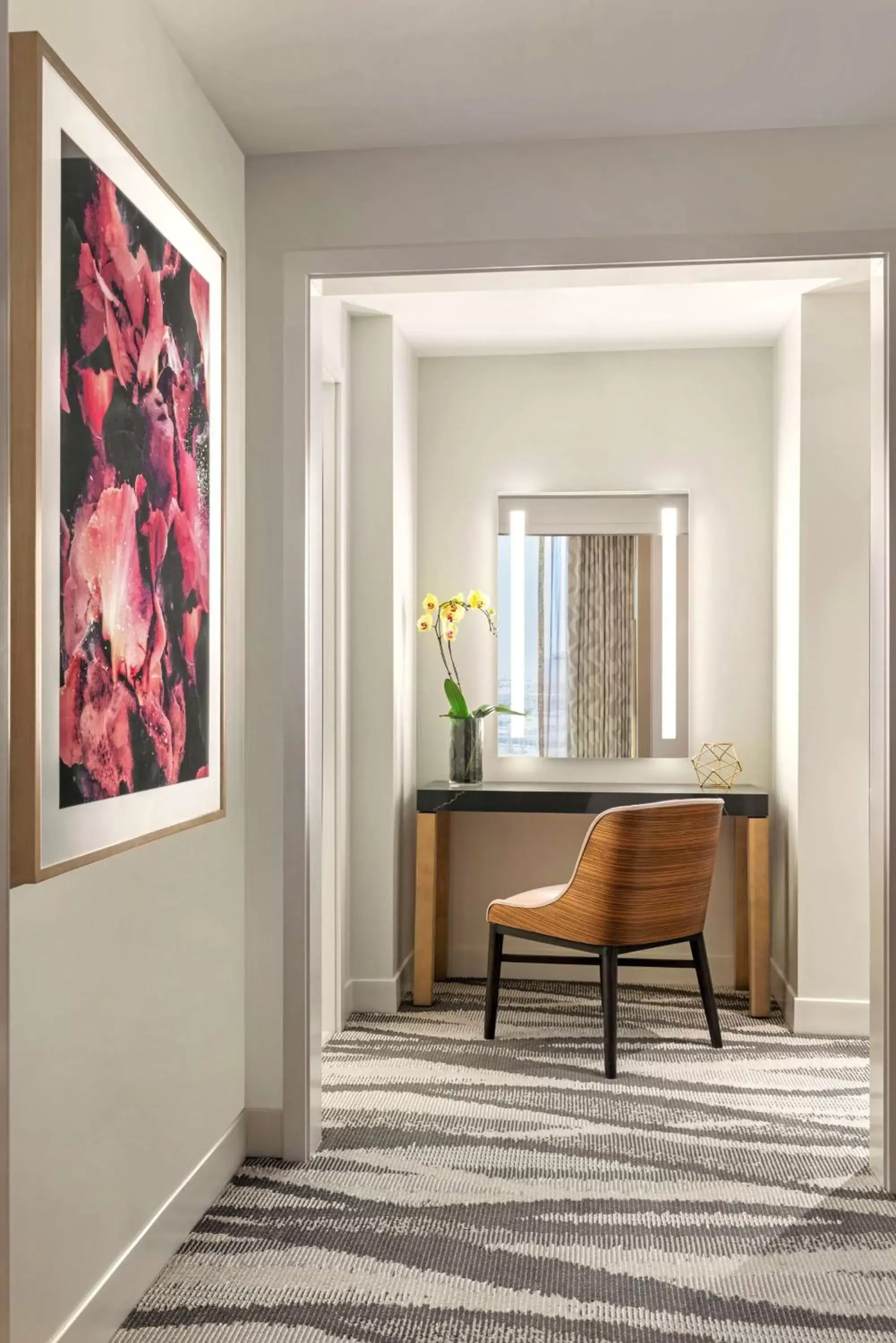 One-Bedroom King Suite with City View in Conrad Las Vegas At Resorts World One-Bedroom King Suite with City View in Conrad Las Vegas At Resorts World