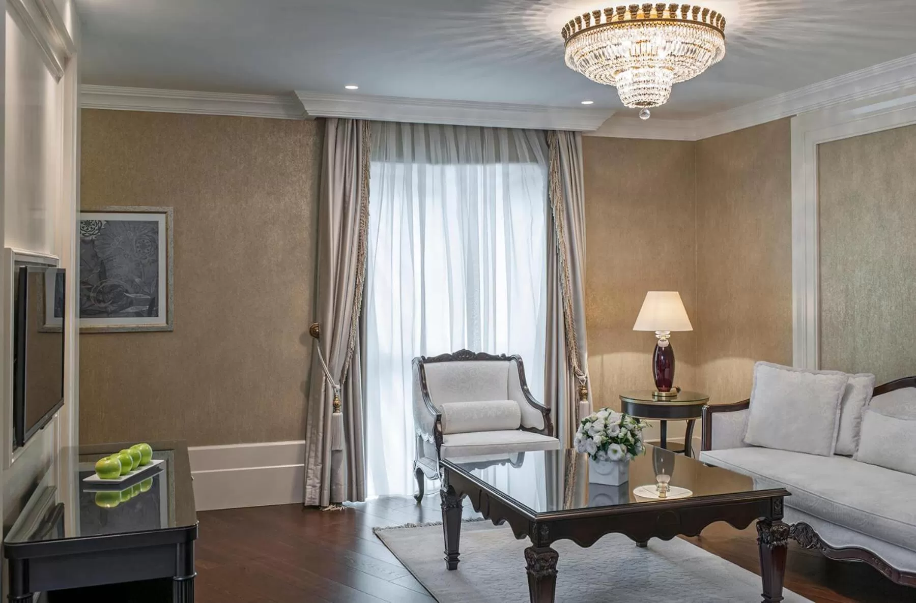 Seating area in Elite World Istanbul Florya