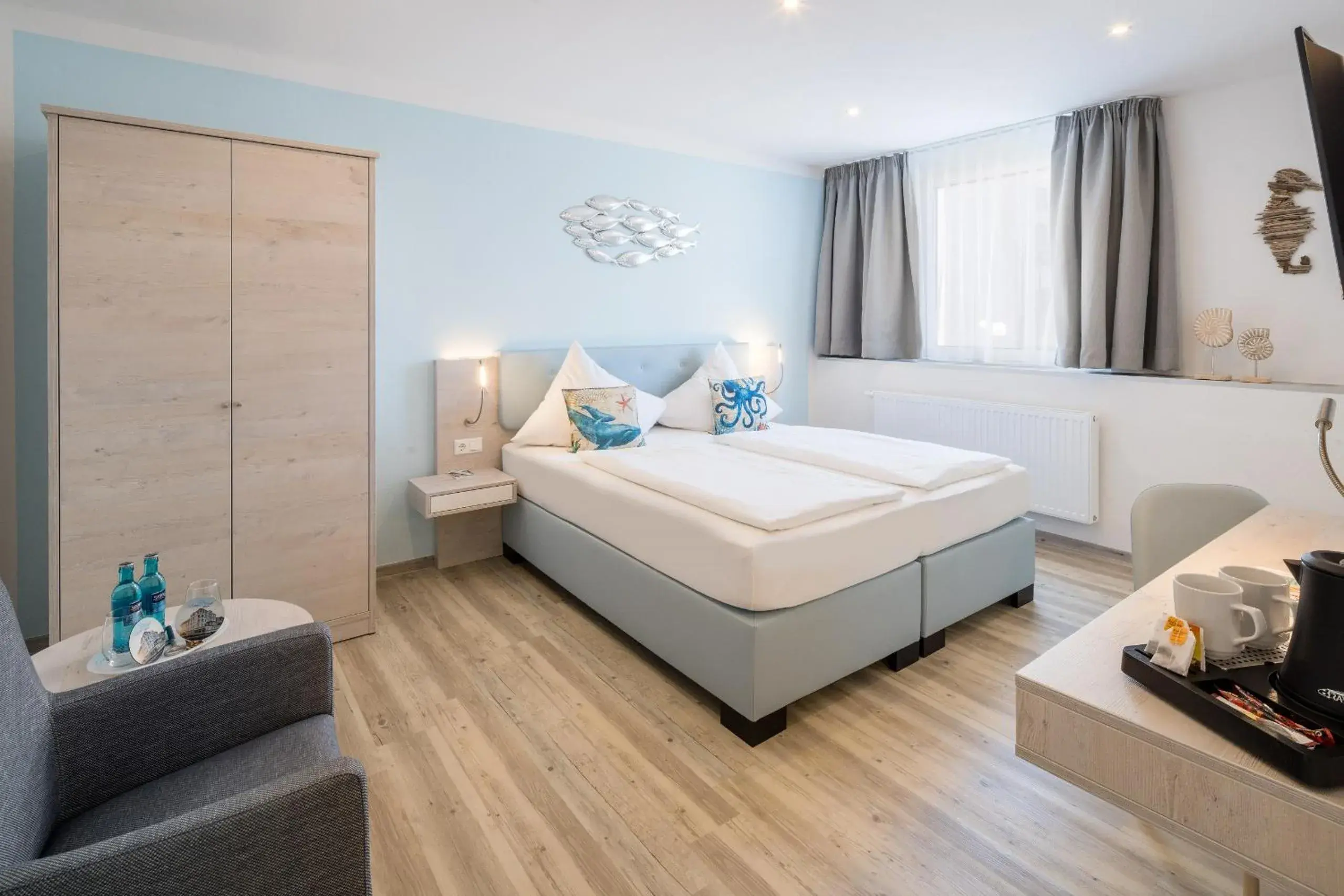Comfort Double Room with Inland View - single occupancy in Nordsee Hotel Borkum Comfort Double Room with Inland View - single occupancy in Nordsee Hotel Borkum