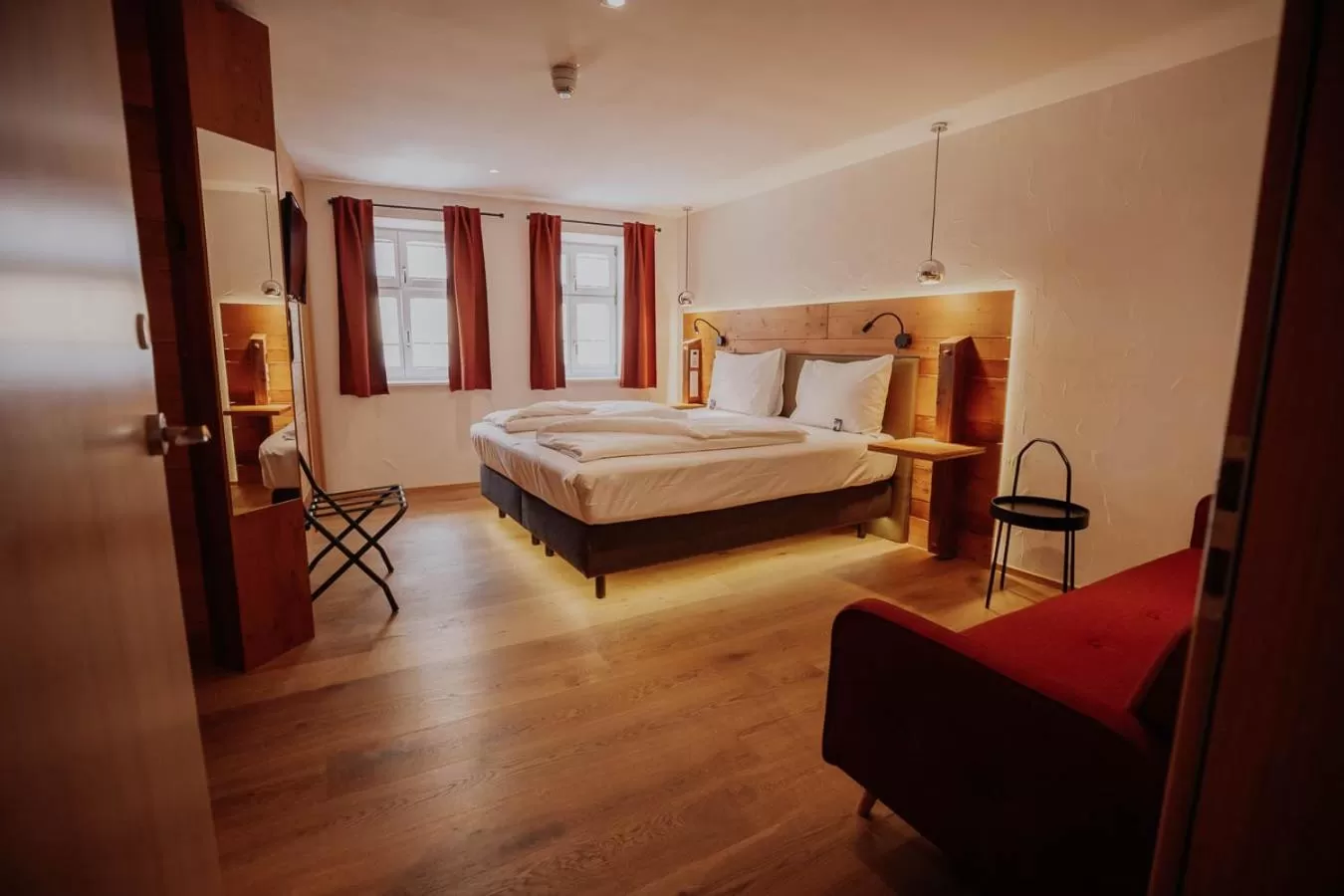 Bed in Altstadtmittehotel Sonne