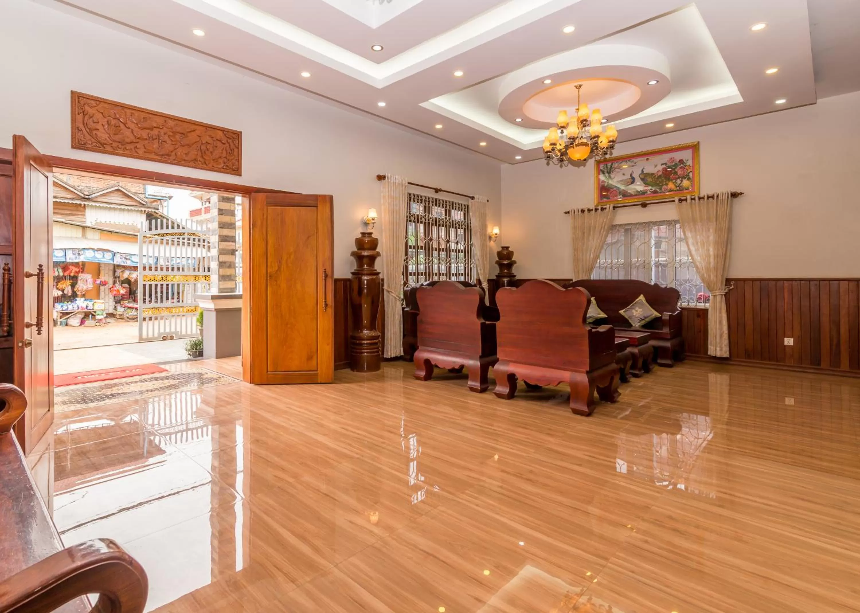 Lobby or reception in Aniza Angkor Villa