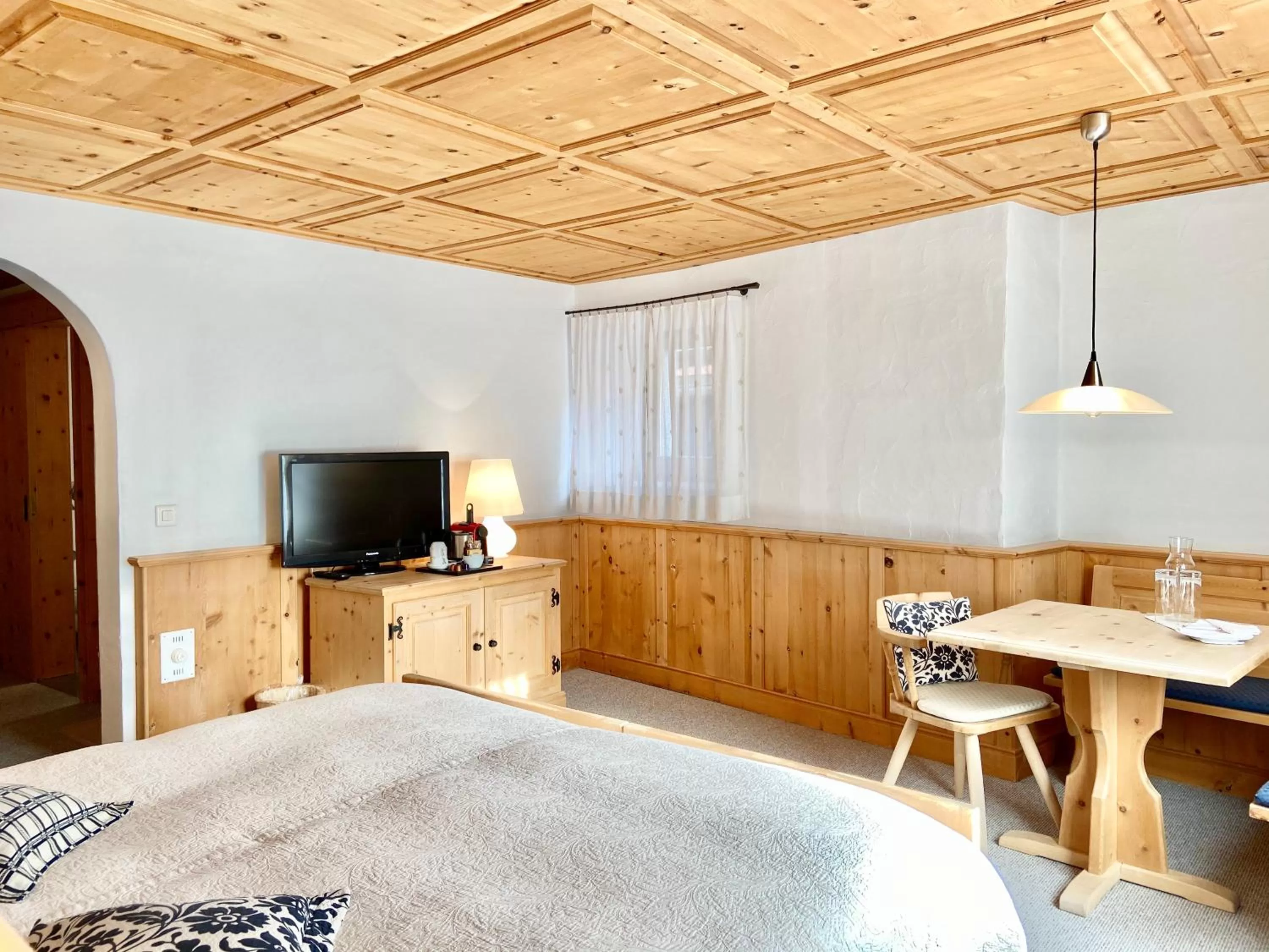 Photo of the whole room, TV/Entertainment Center in Hotel Engiadina