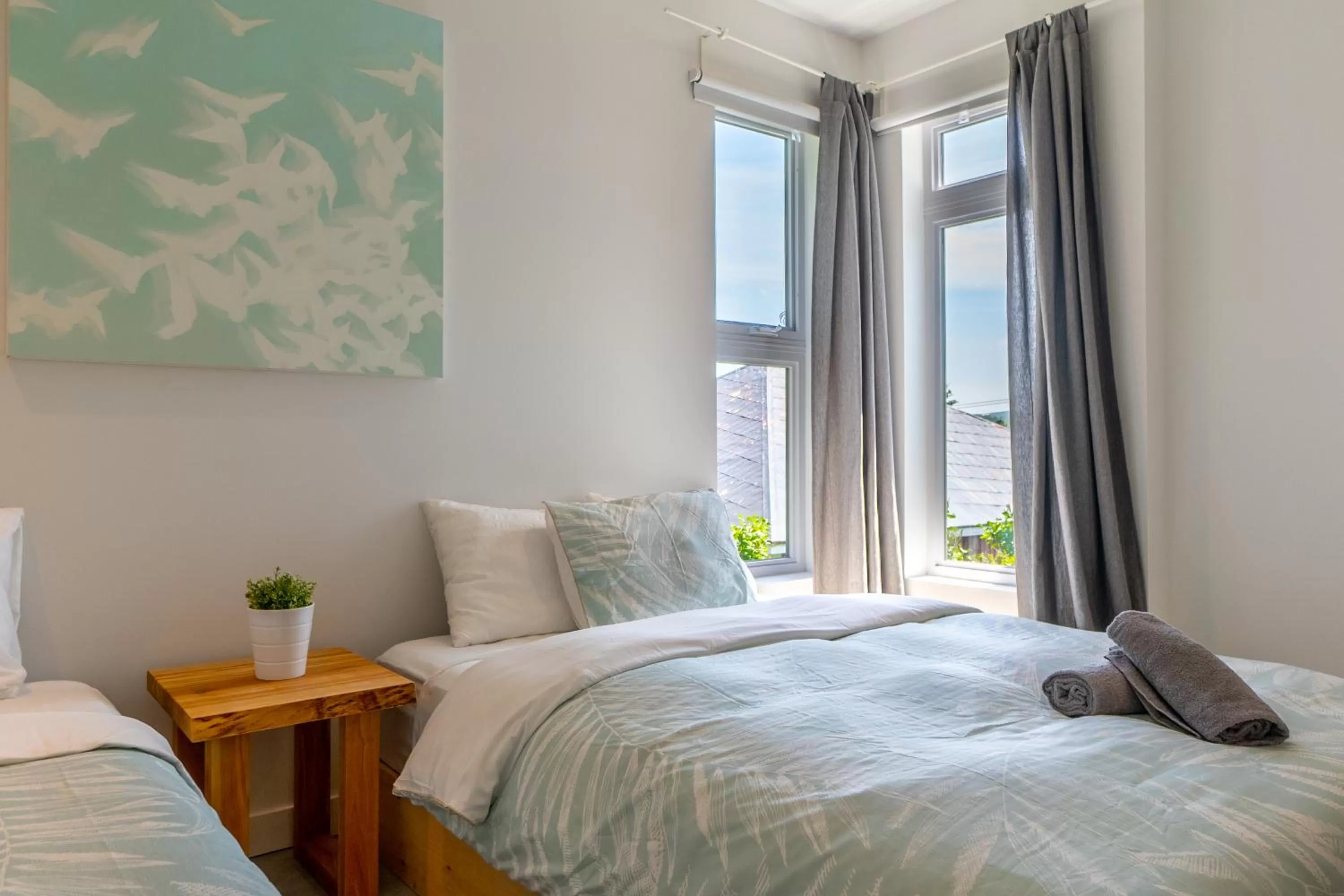 Bed in Hôtel Val-David - Appartements de la Gare