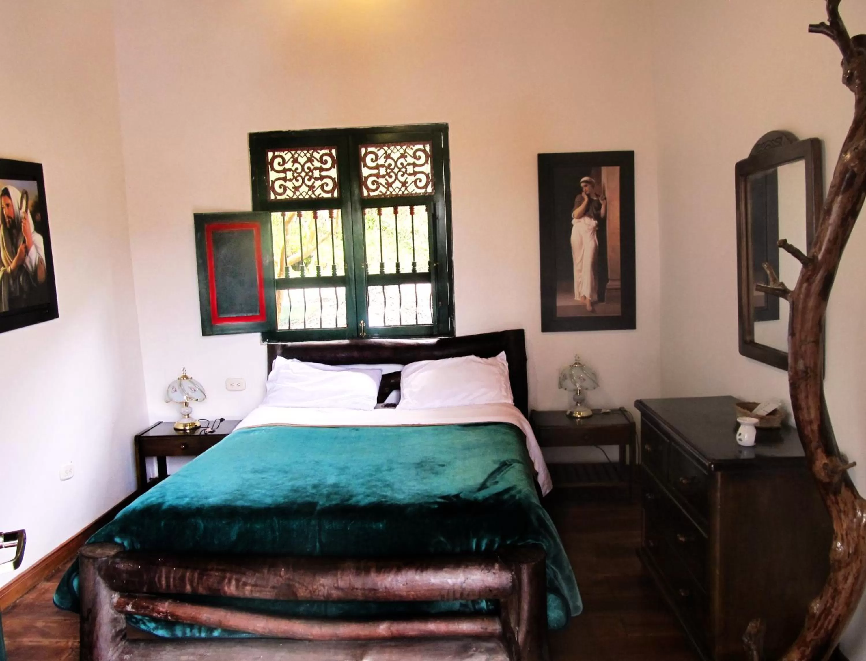 Bedroom, Bed in Finca Campestre La Adelita B&B