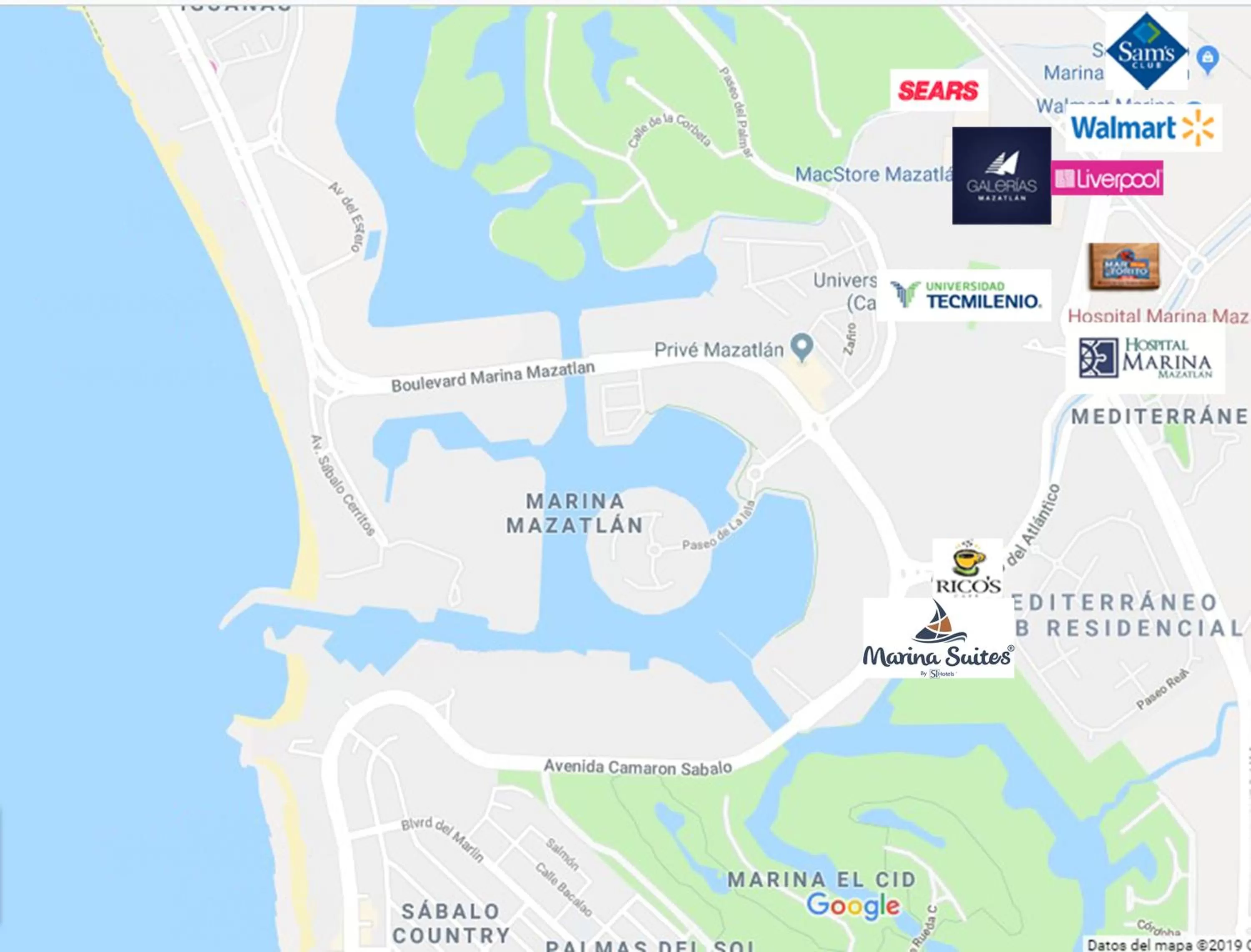 Bird's eye view in Bahia Marina Departamentos