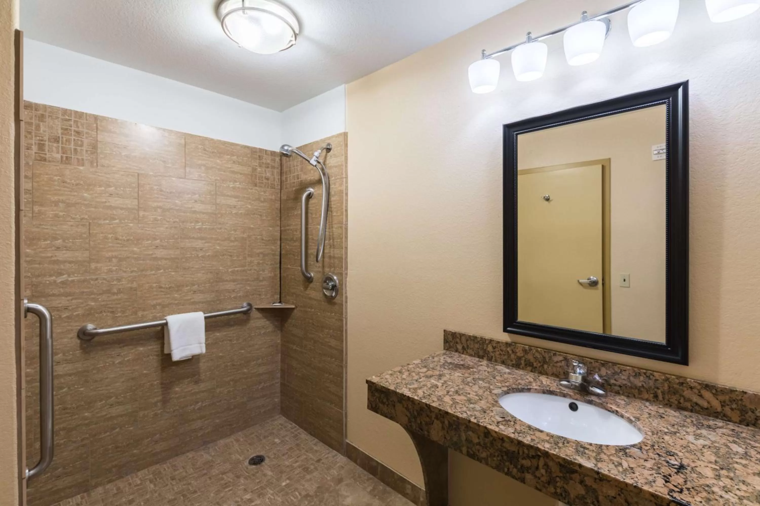 Shower in Motel 6-Joshua, TX