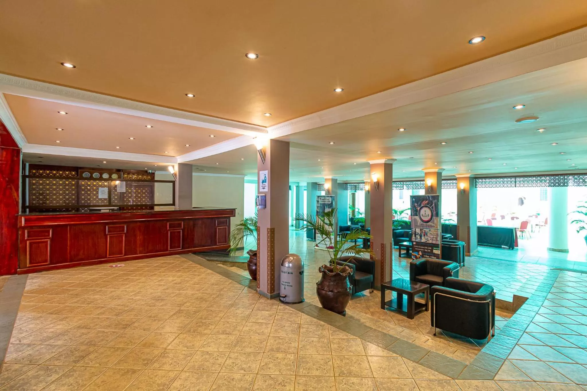 Lobby or reception in Desmond Tutu Conference Centre