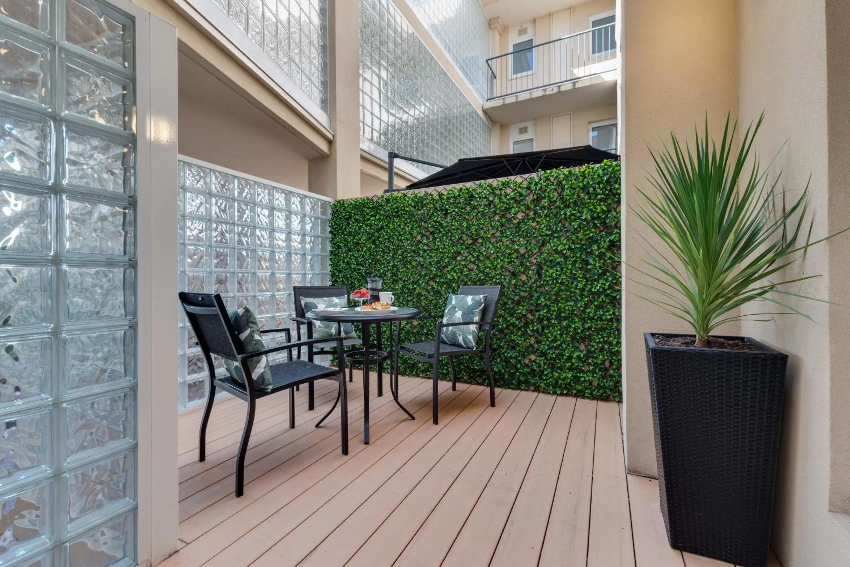 Balcony/Terrace in The Peninsula Riverside Serviced Apartments