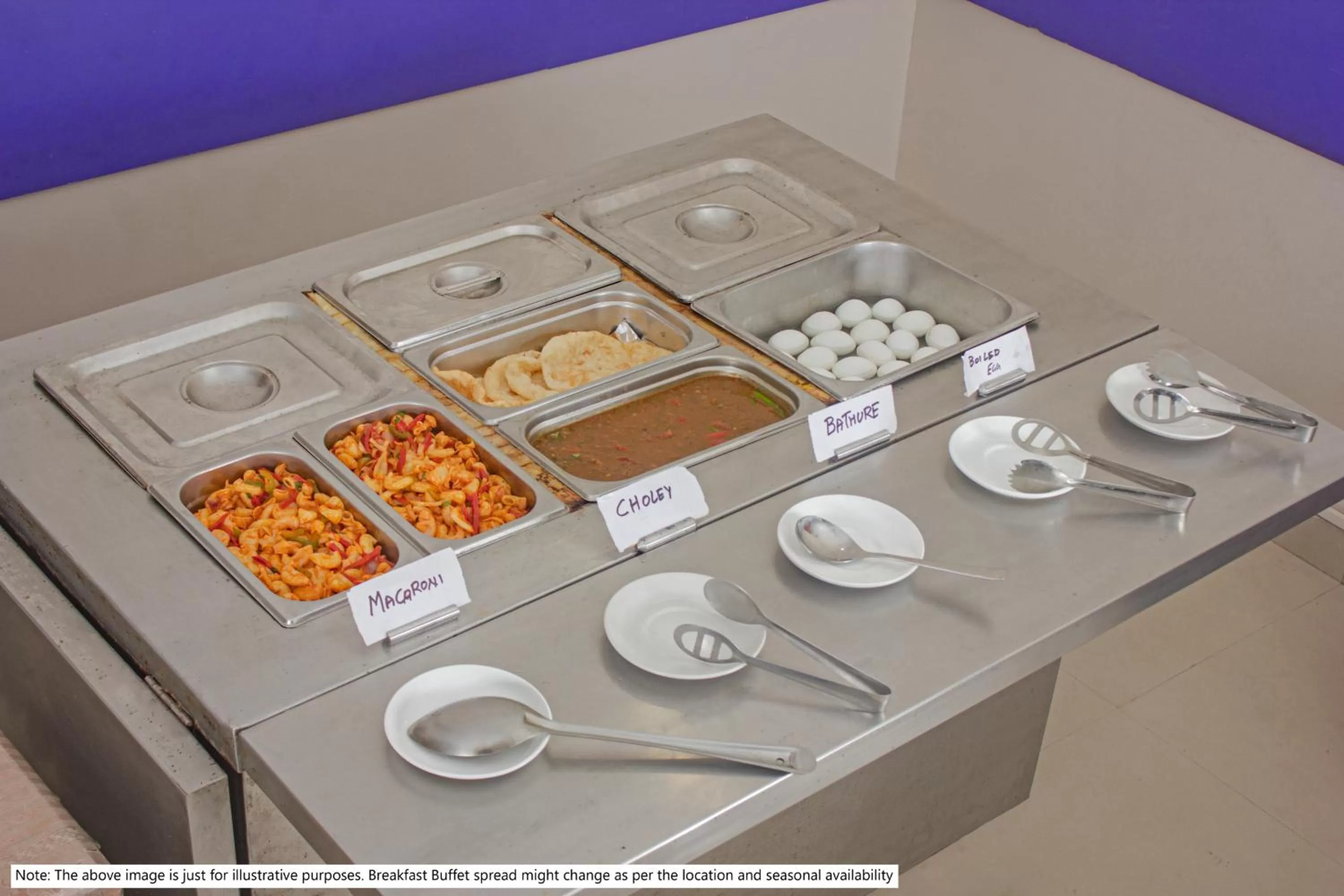 Breakfast in Treebo Chandraprasth Residency