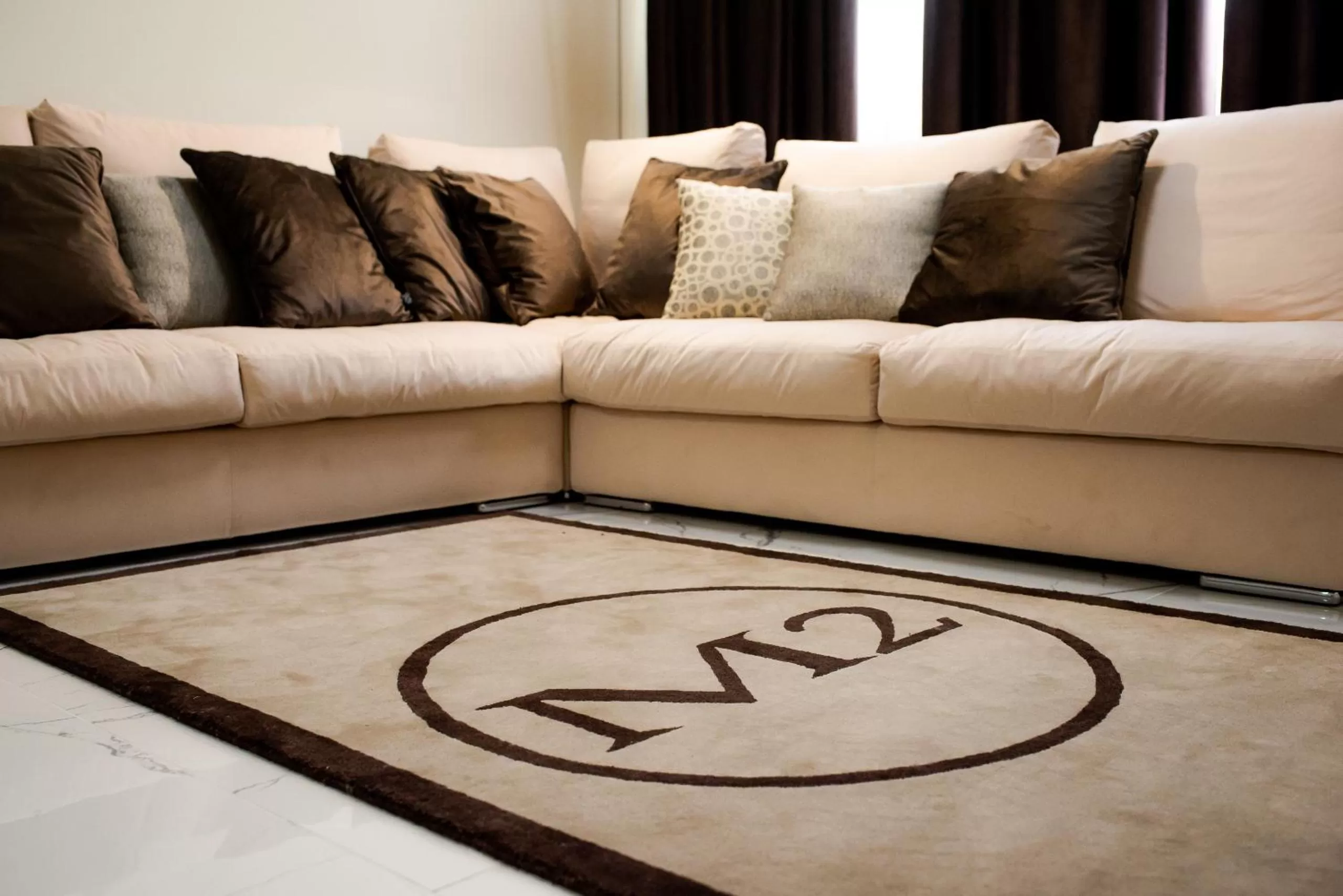 Living room in M2 Hotel