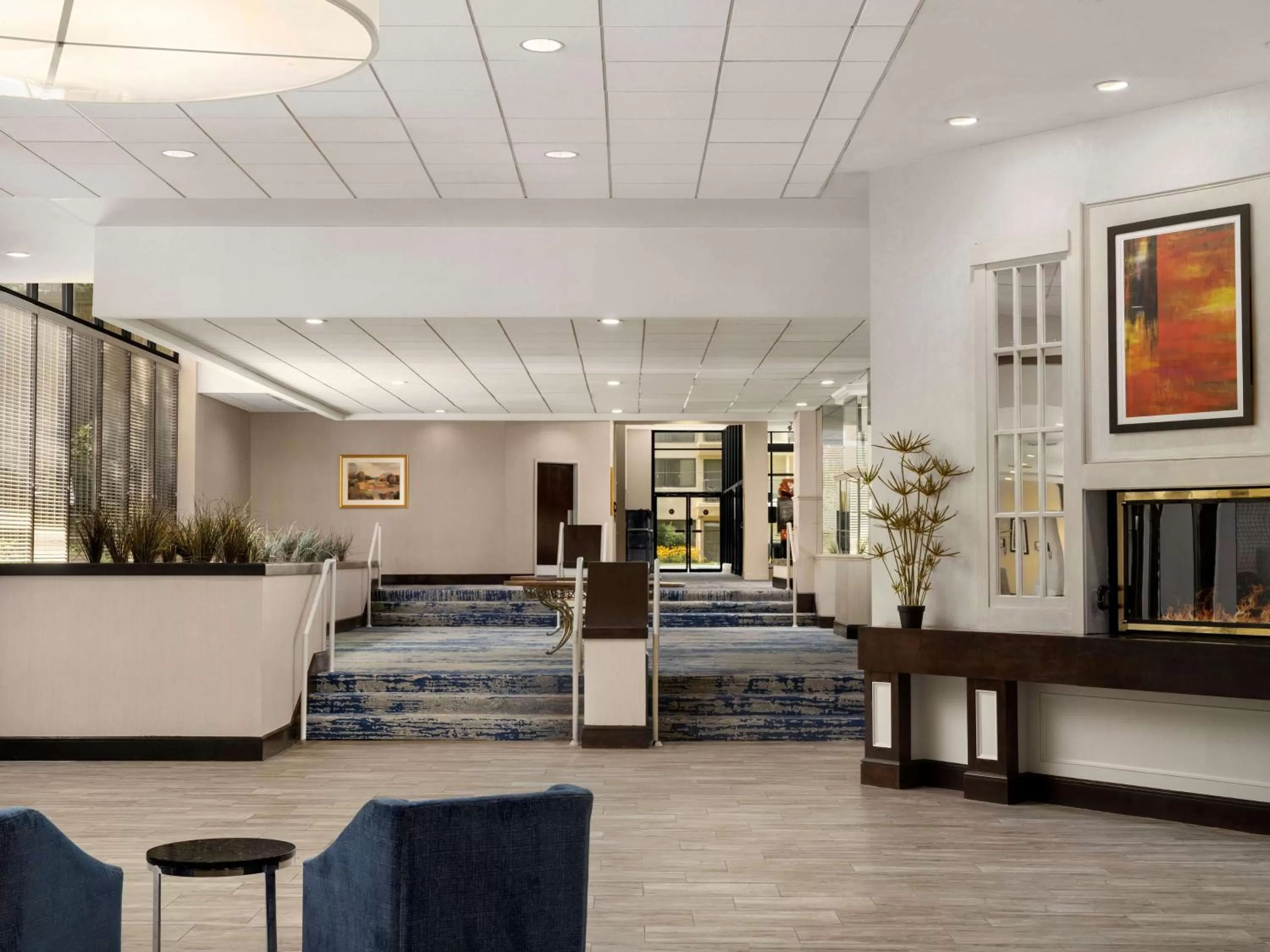 Lobby or reception in Doubletree by Hilton Hotel Williamsburg
