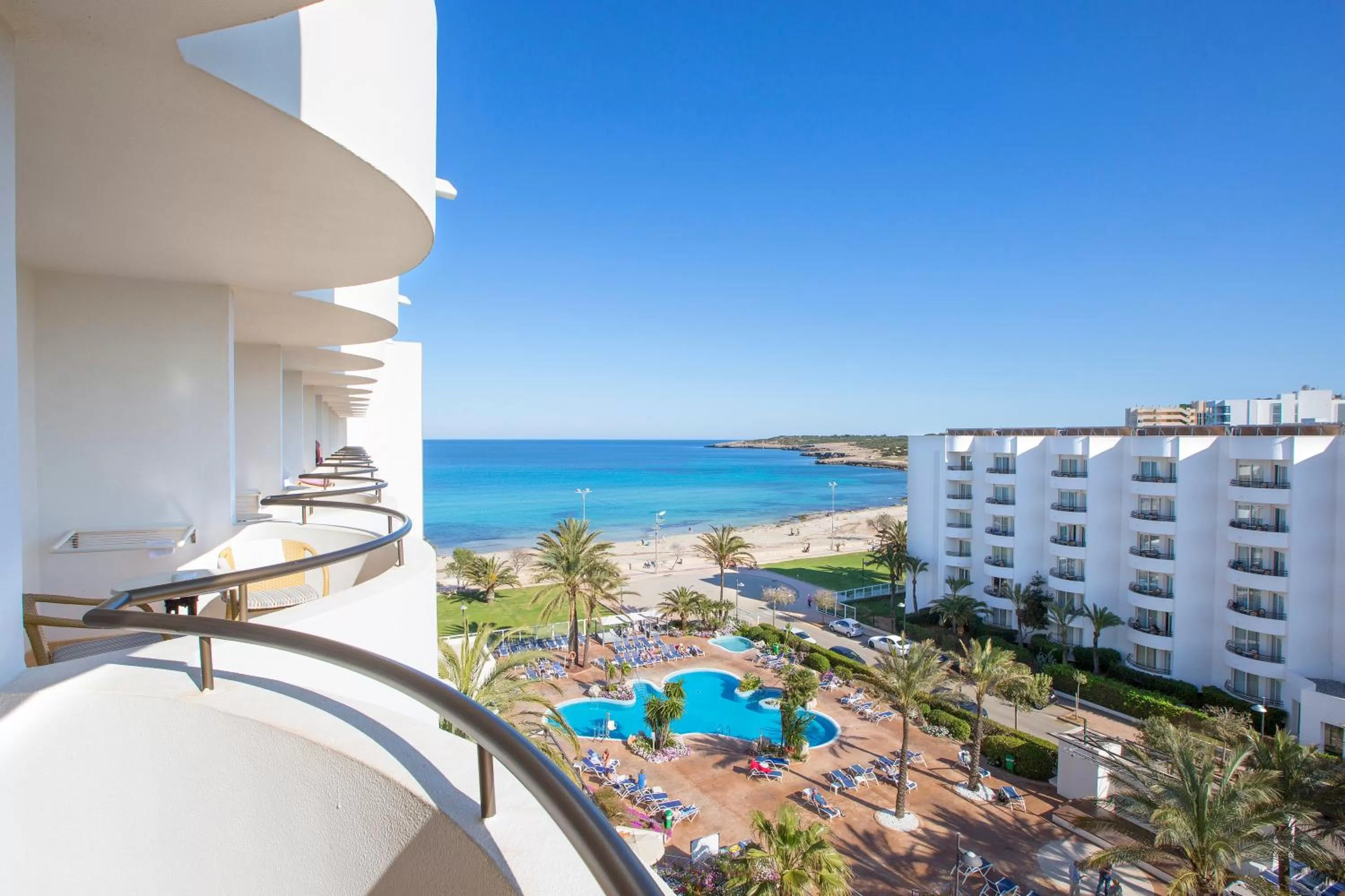 Double Room with Pool View in Hipotels Hipocampo Playa