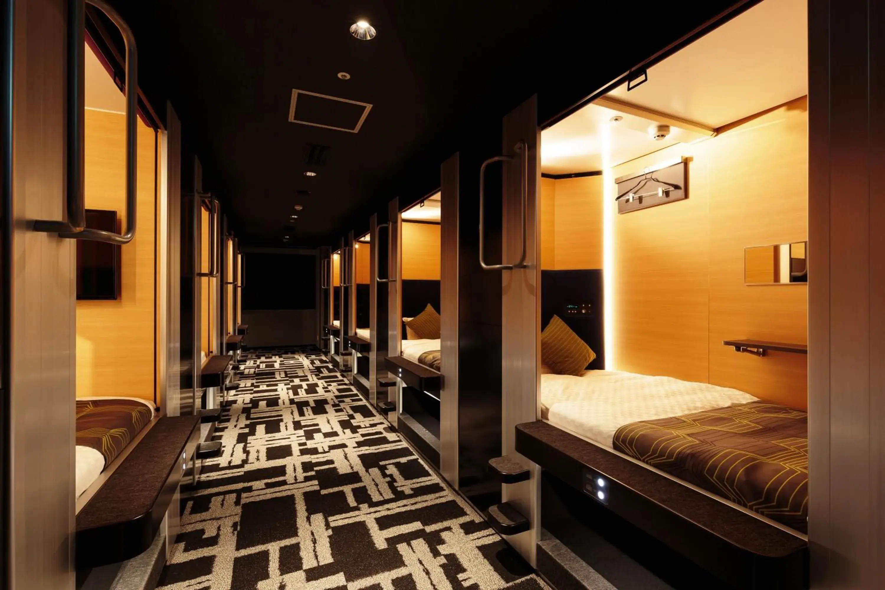 2 Capsule Rooms for Male - House Keeping is Optional with Additional Cost in MyCUBE by MYSTAYS Asakusa Kuramae 2 Capsule Rooms for Male - House Keeping is Optional with Additional Cost in MyCUBE by MYSTAYS Asakusa Kuramae