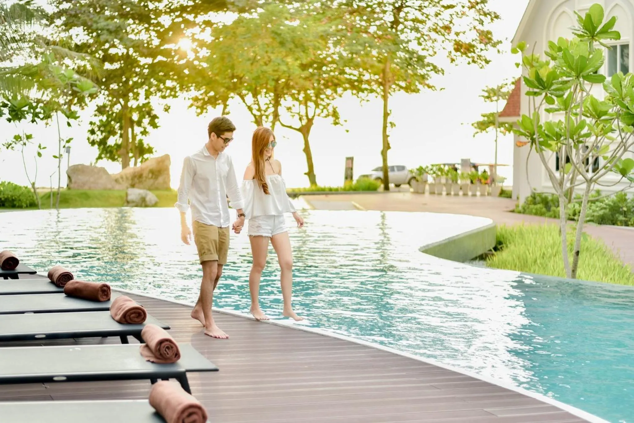 Swimming pool in Peggy's Cove Resort