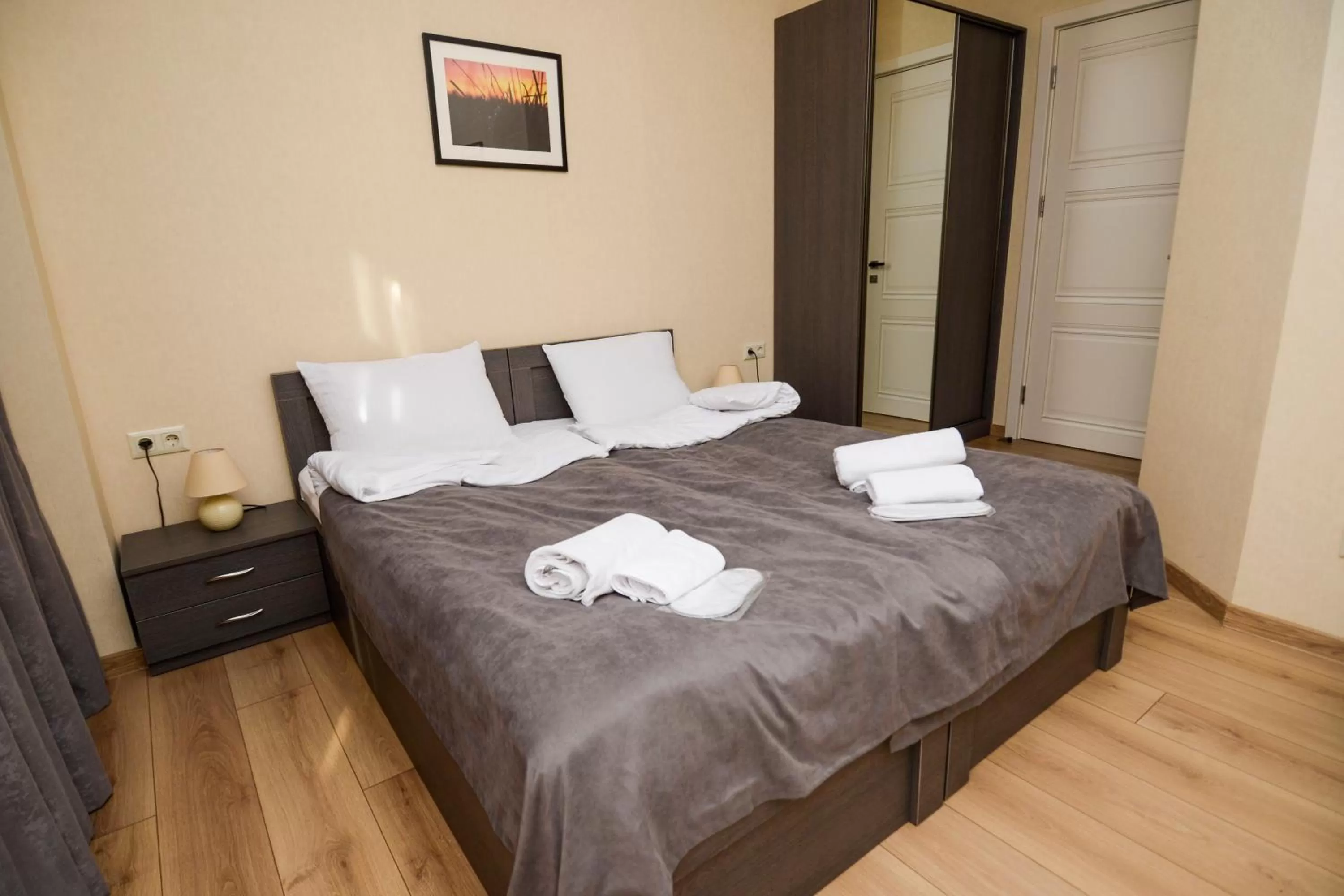 Bed in Hotel Avlabari Terrace