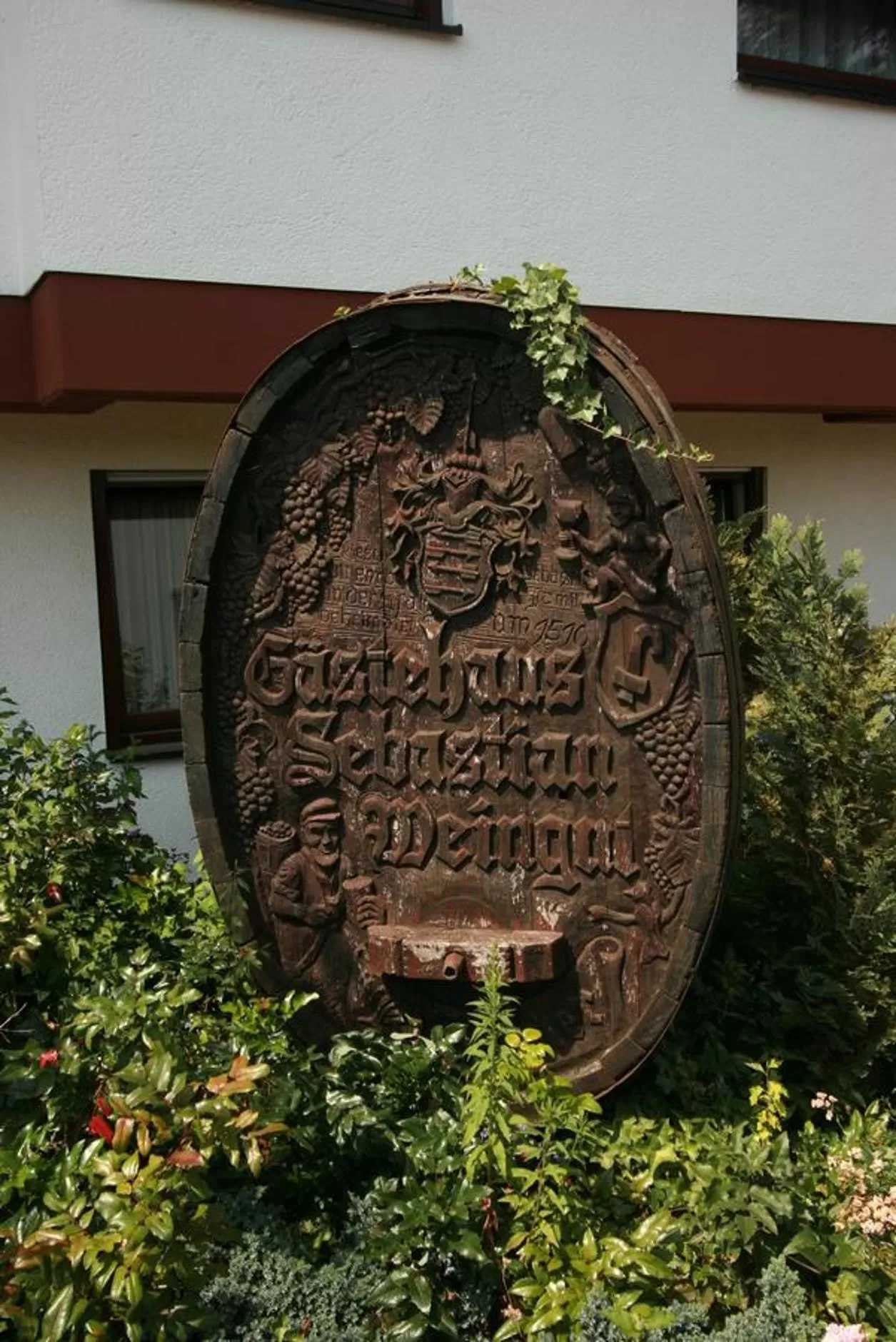 Facade/entrance in Hotel Garni Sebastian