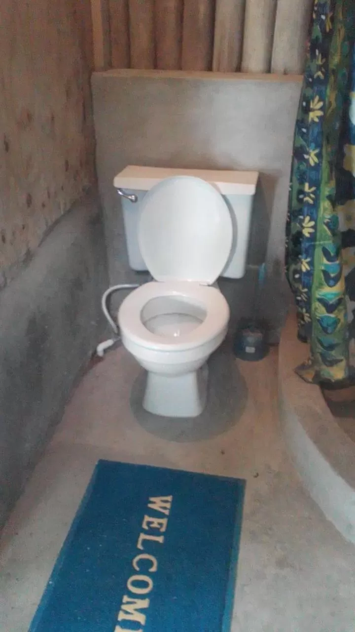 Bathroom in Port Antonio Brian's Beach House