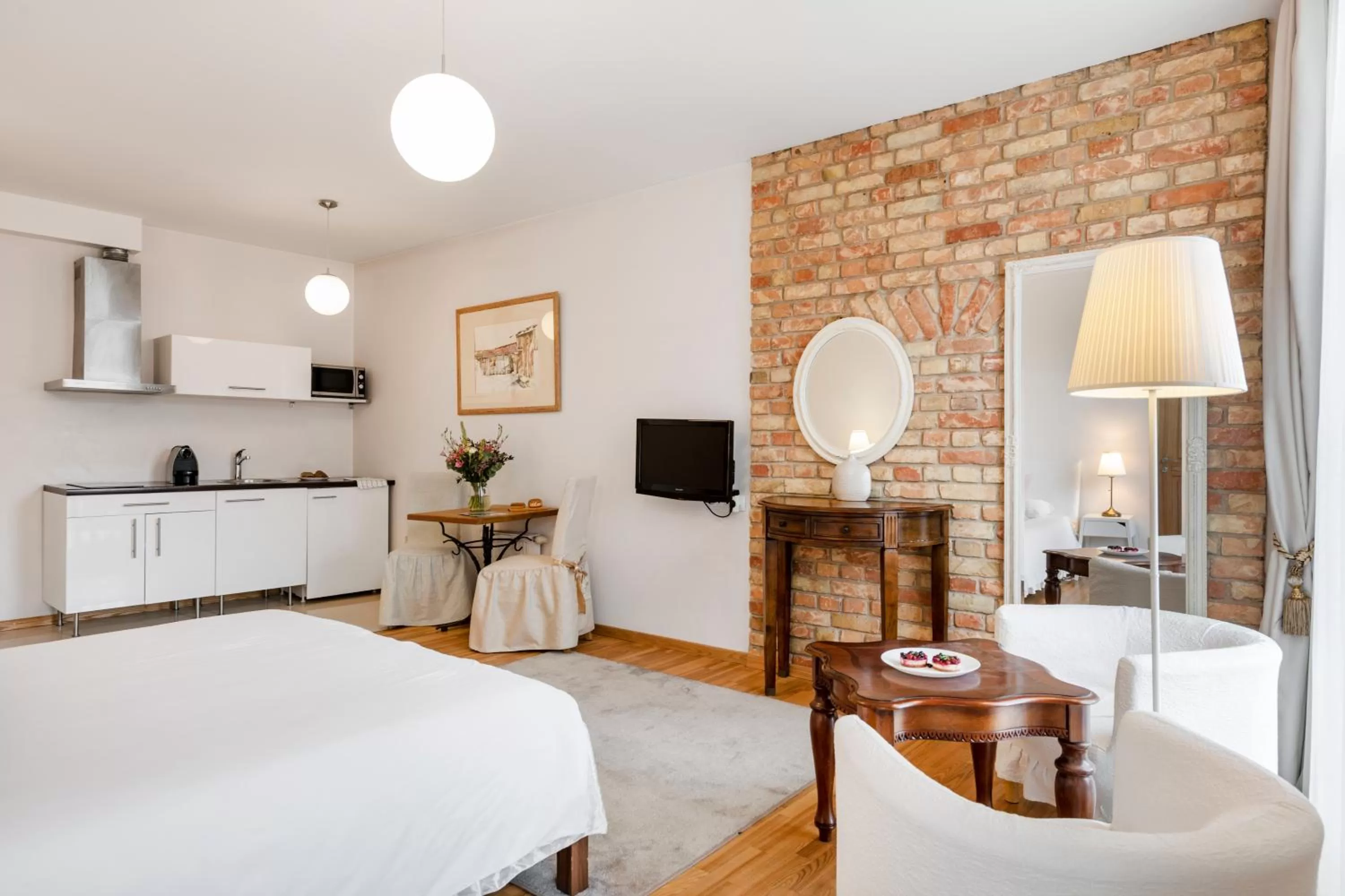 Photo of the whole room in Vilnius Apartments