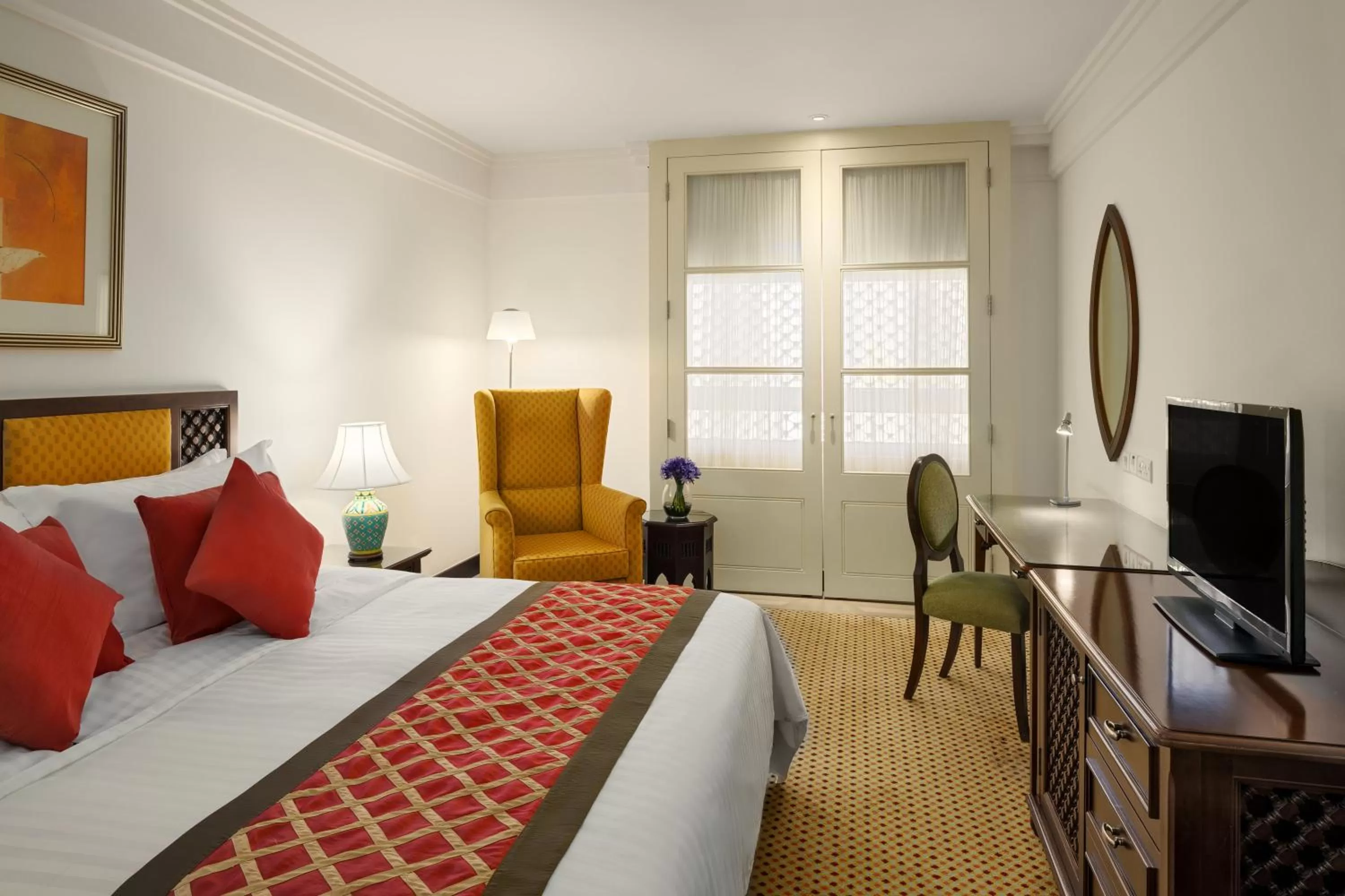 Bed in Radisson Blu Hotel, Riyadh