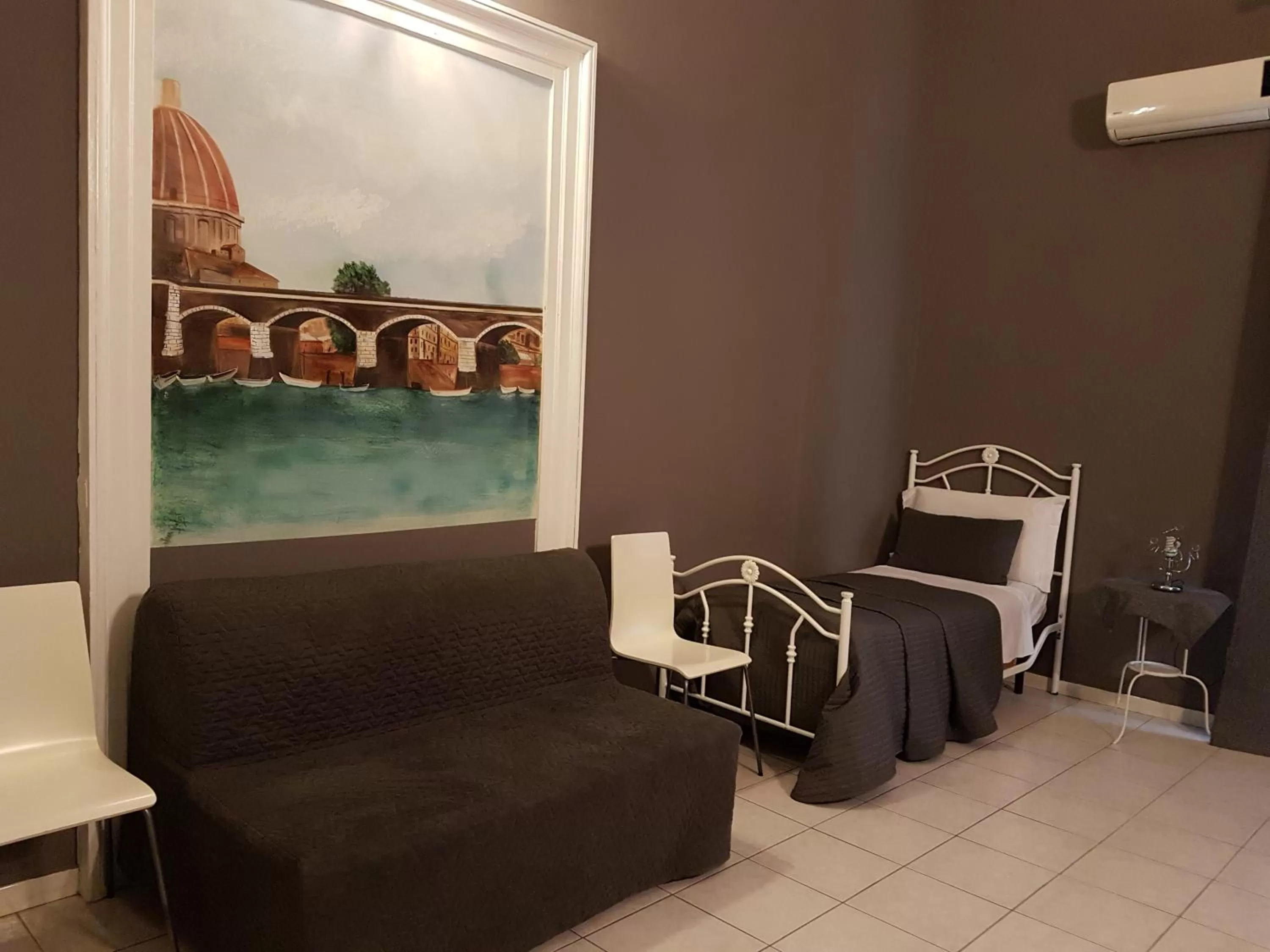 Bed in Hotel Biscari