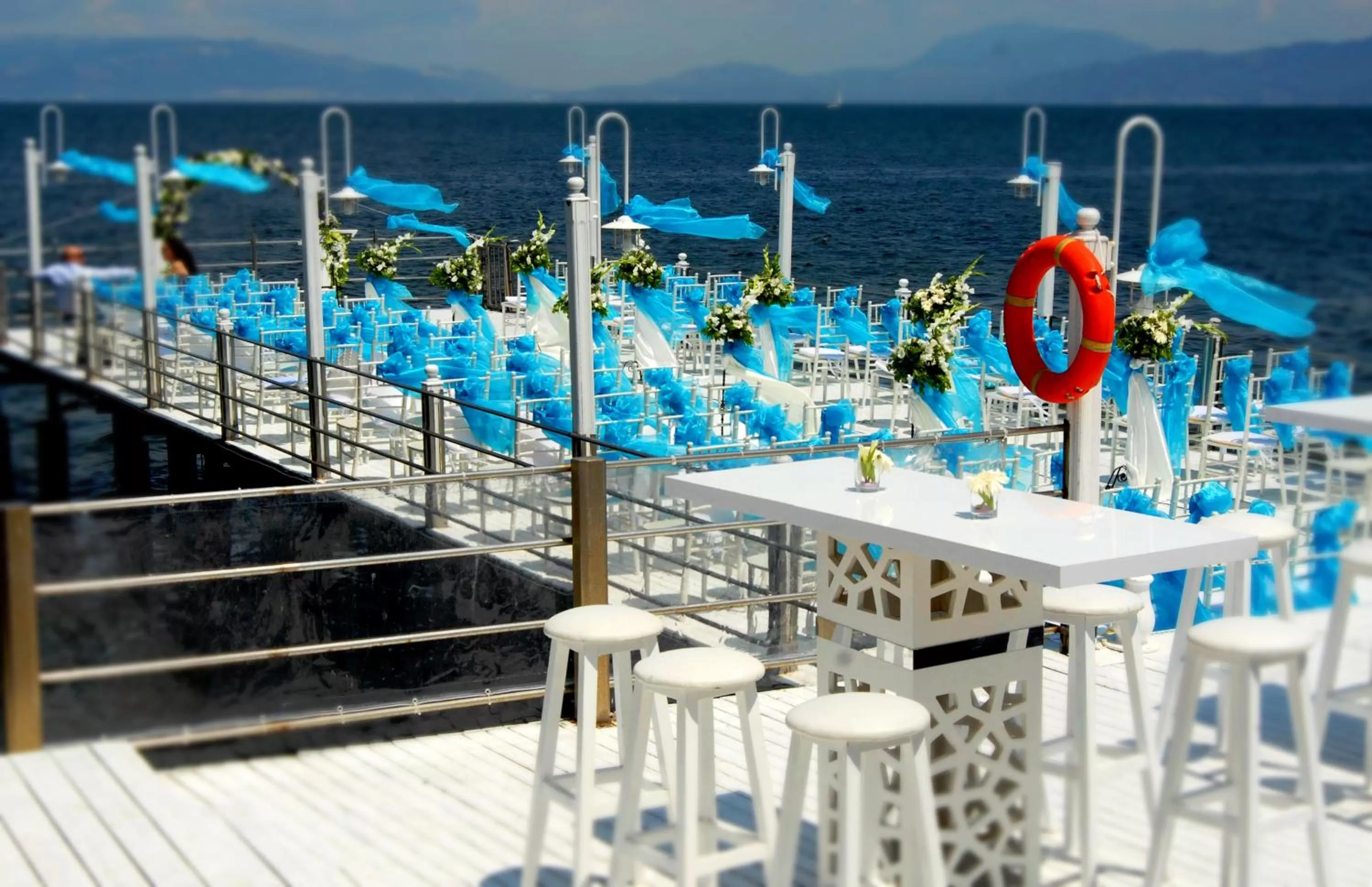 Balcony/Terrace in Montania Special Class Hotel