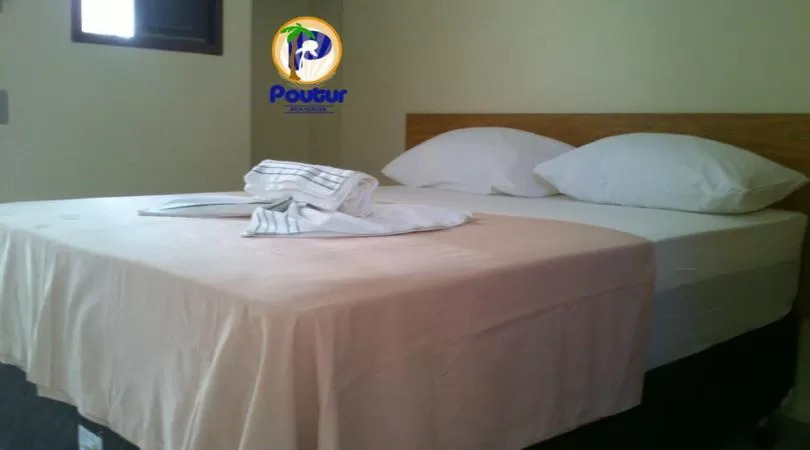 Bed in Poutur Pousada