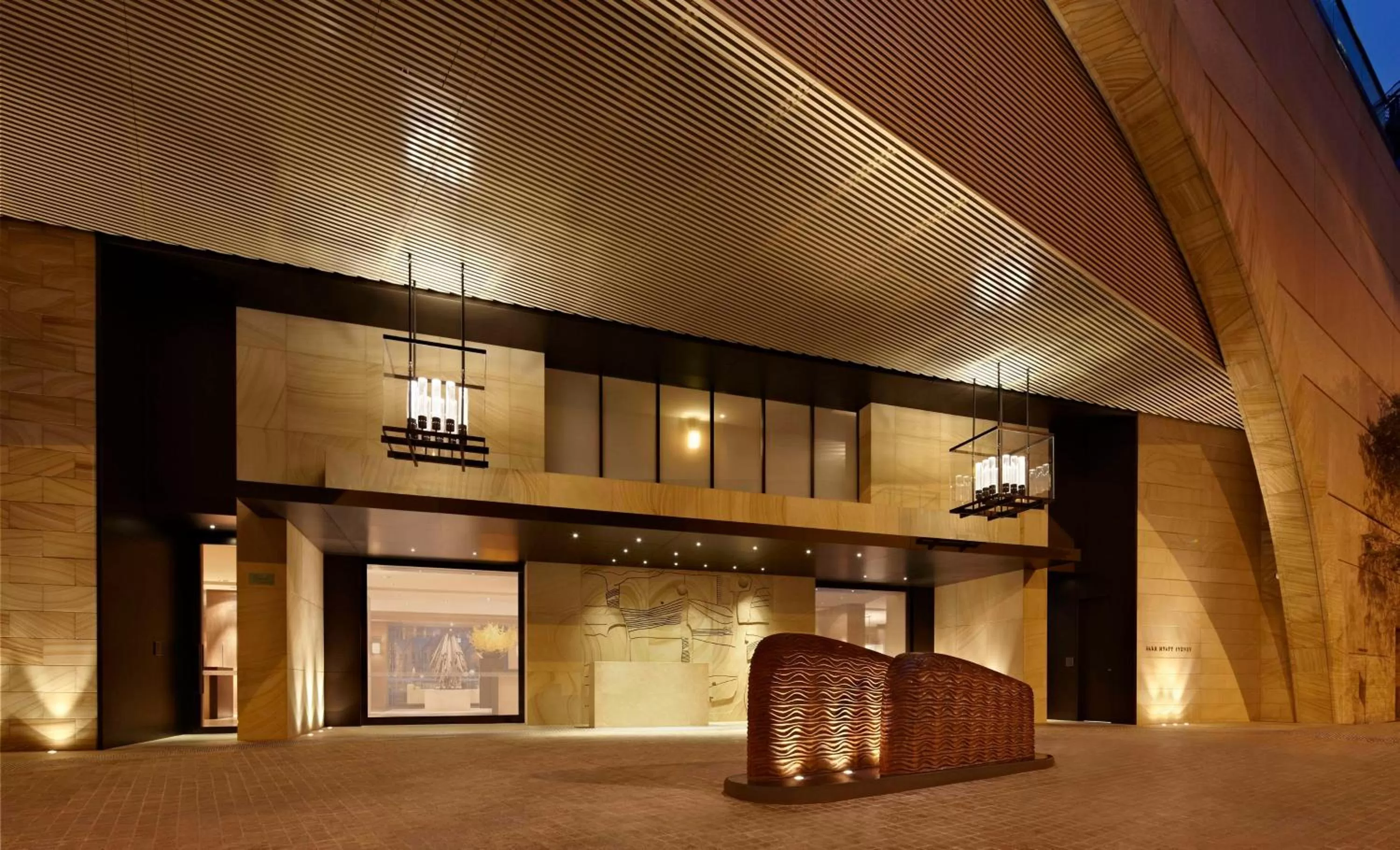 Property building in Park Hyatt Sydney