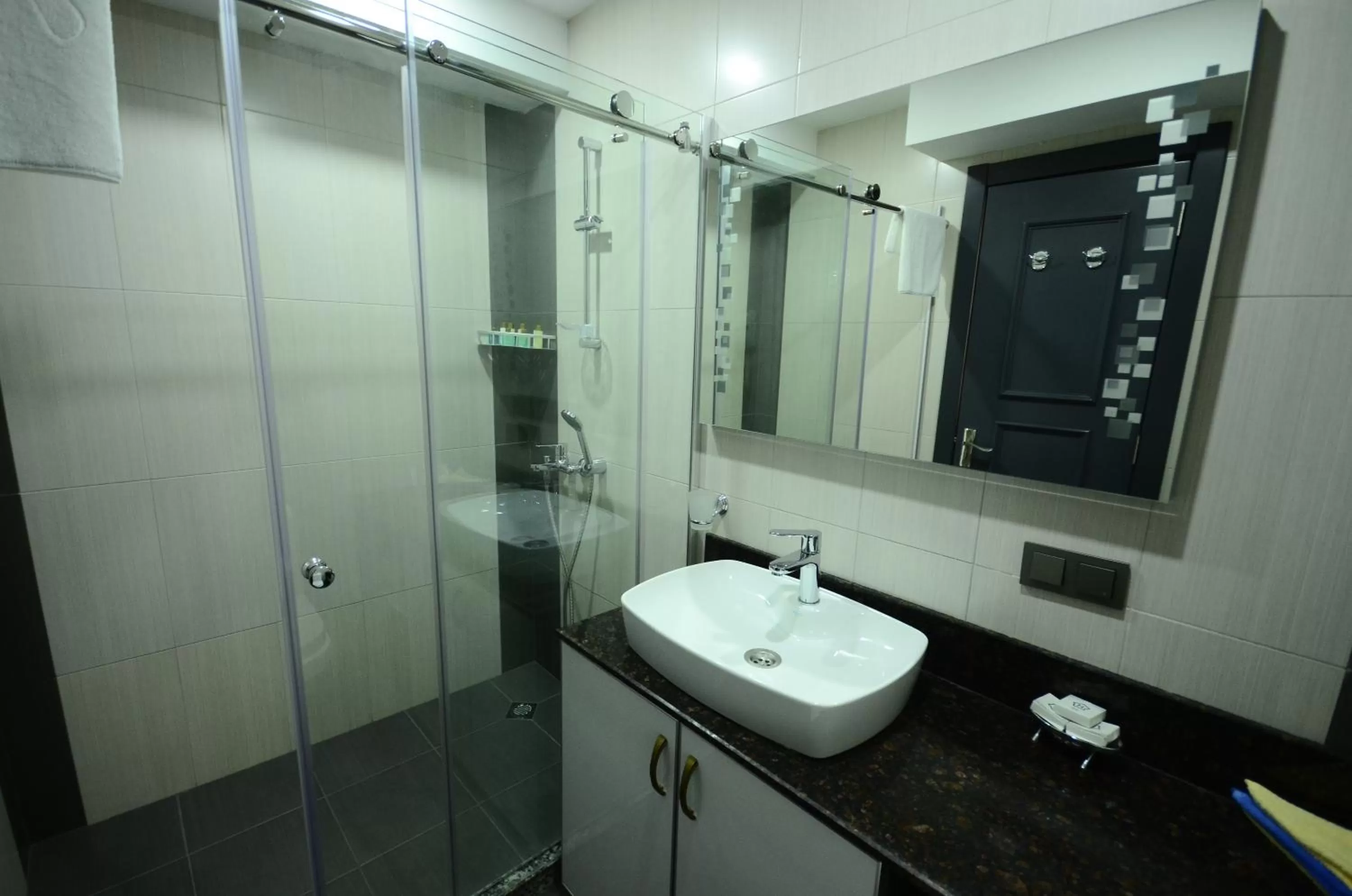 Shower, Bathroom in Batumi Palm Hotel