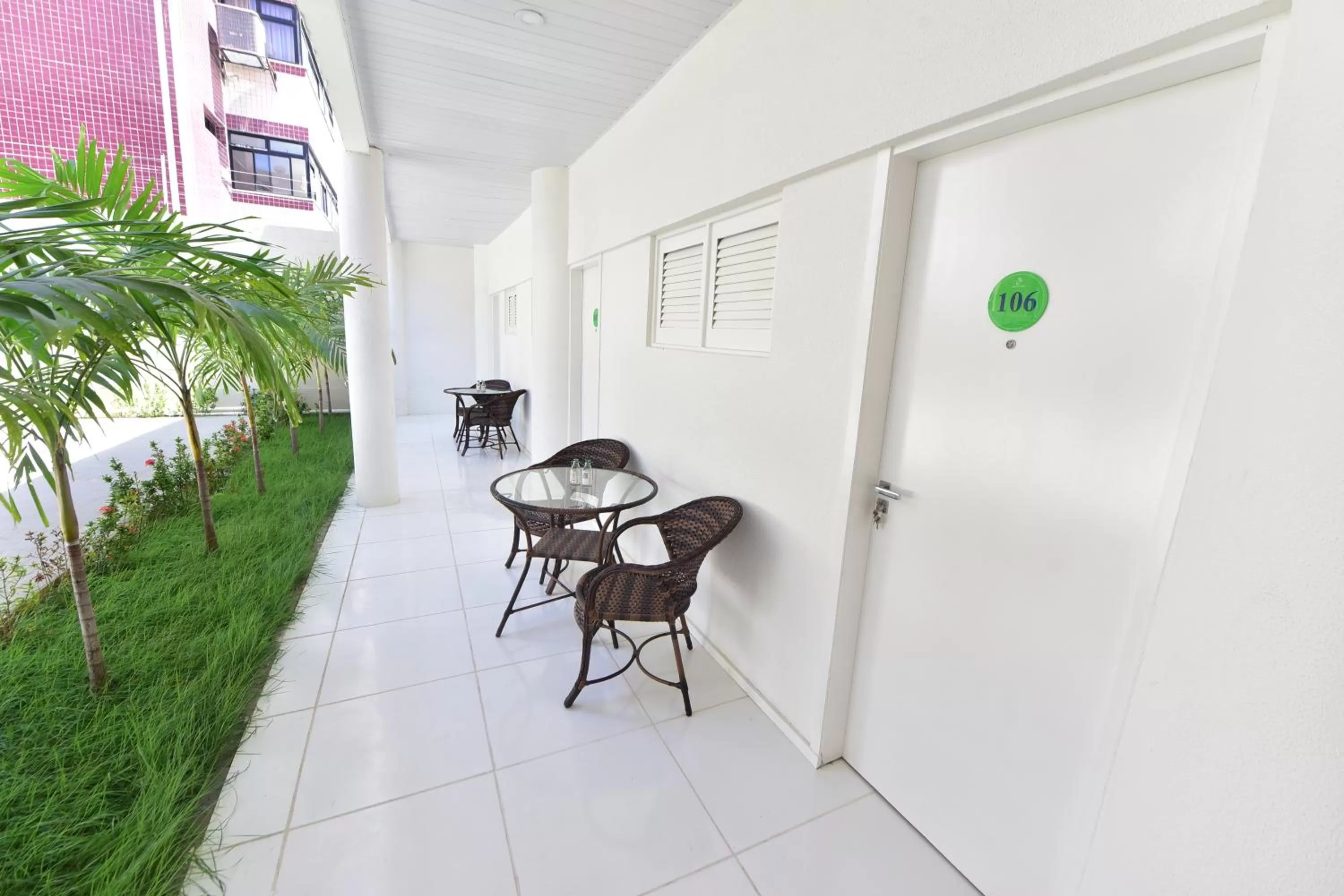 Patio in LIVE IN FORTALEZA HOTEL