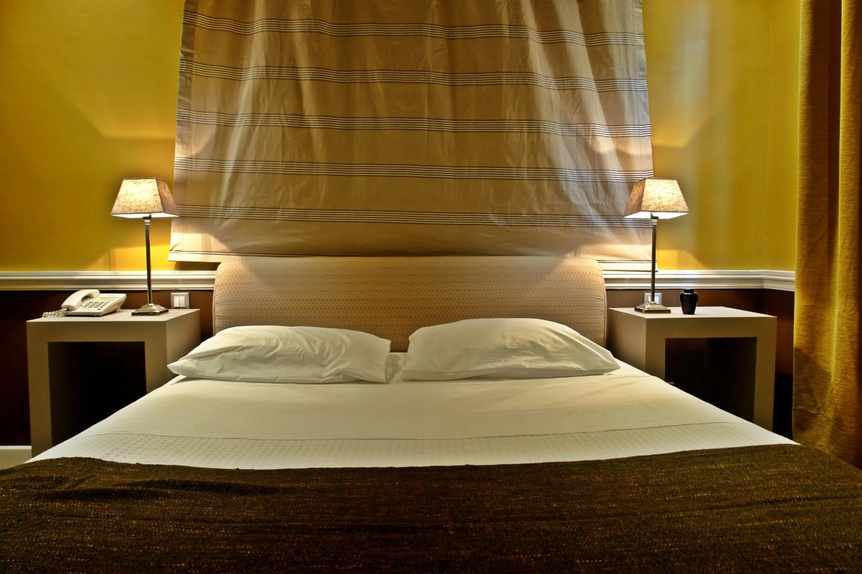 Bed in Semeli Hotel