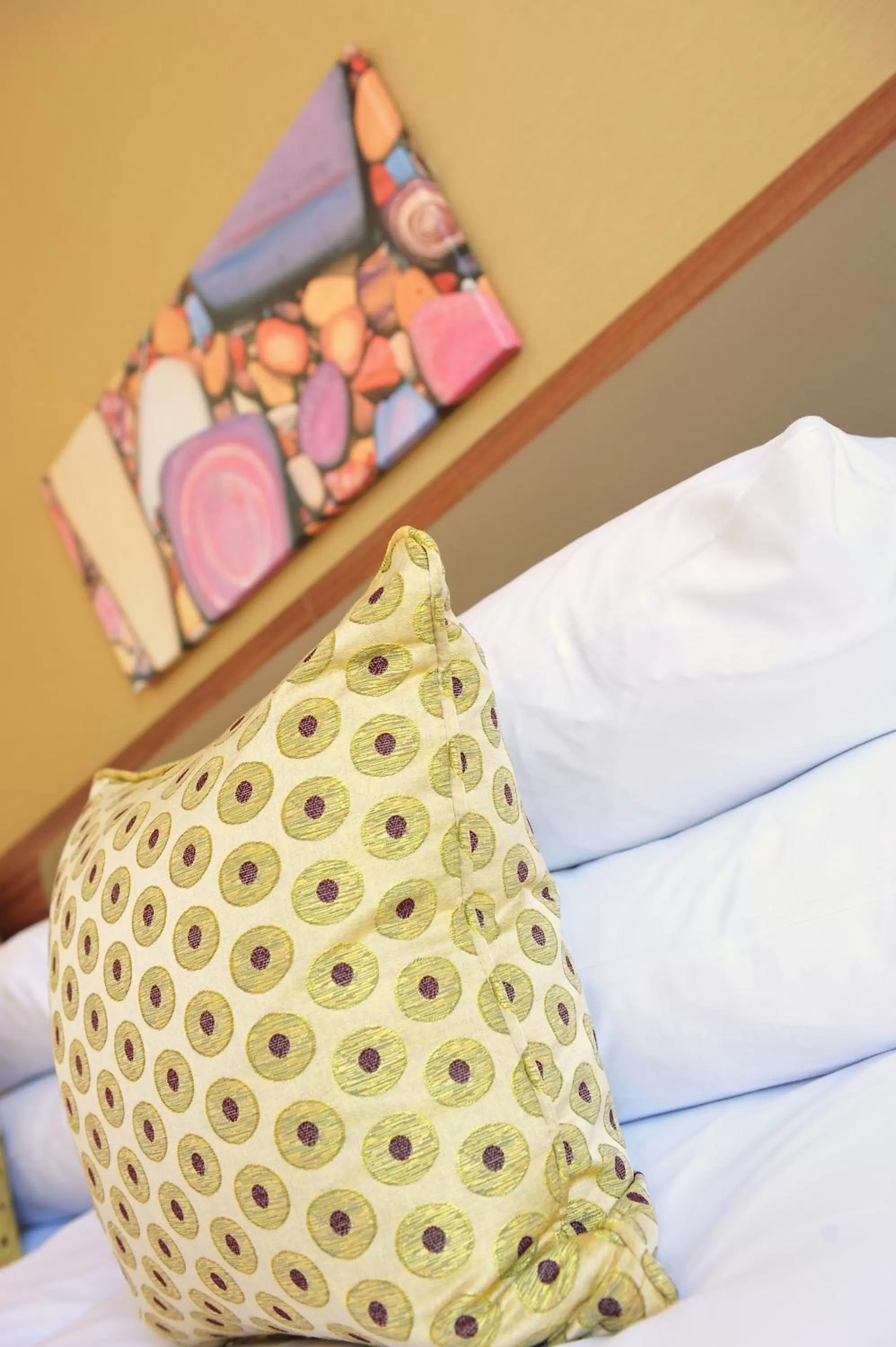 Bed in The White Lion Hotel