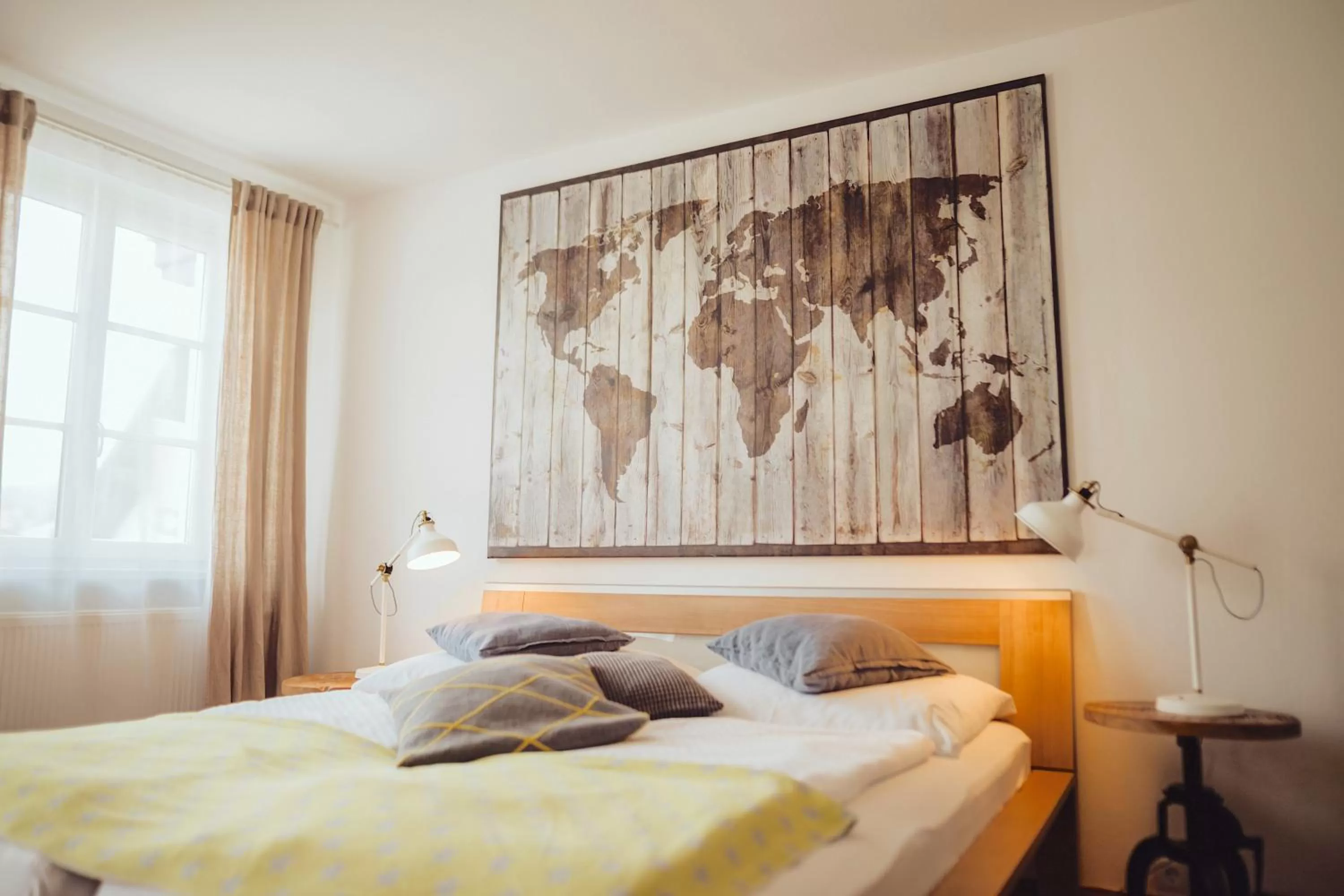 Bed in Das Hotel Stern 24h self-check-in