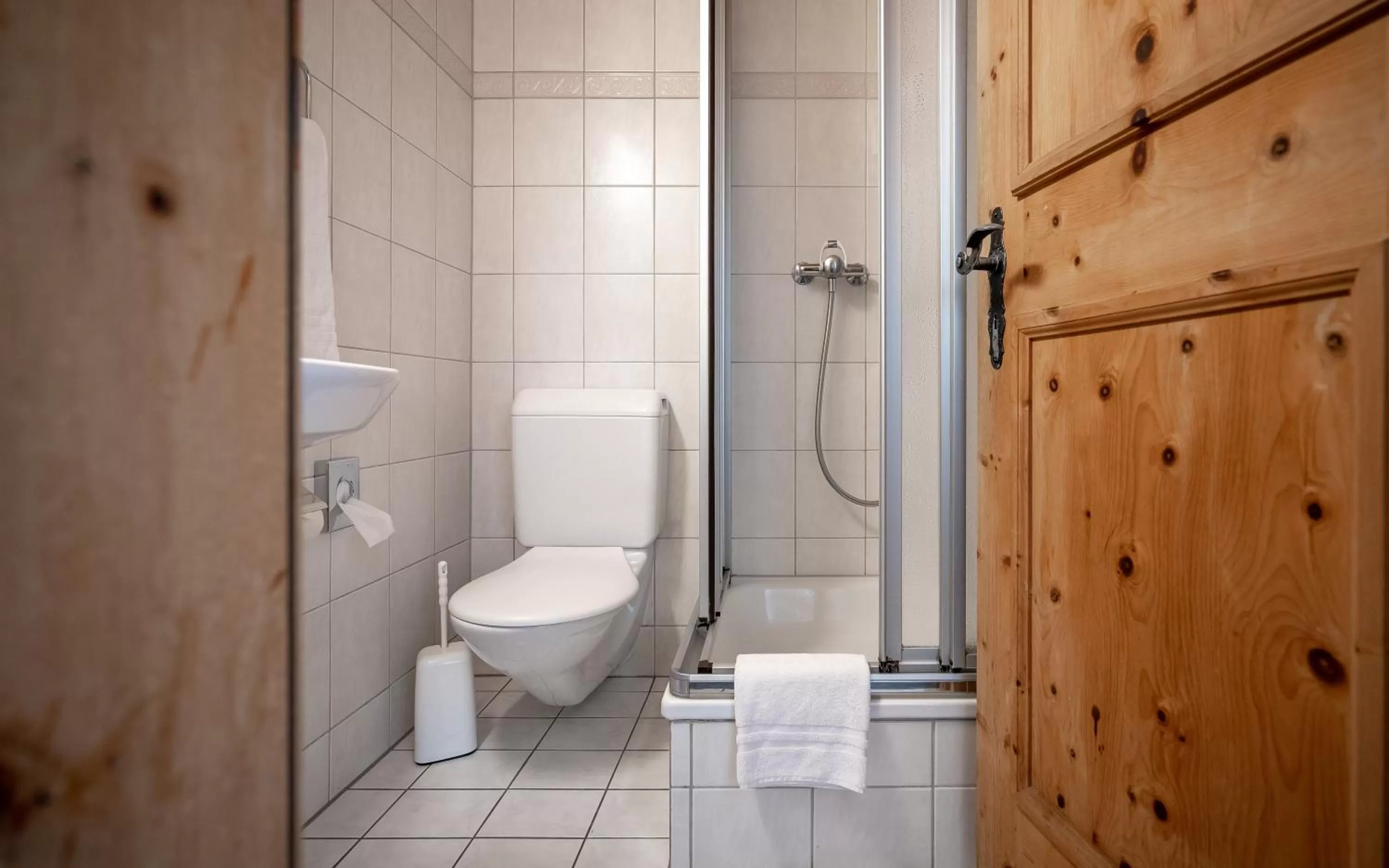 Shower in Hotel Alte Post by Mountain Hotels