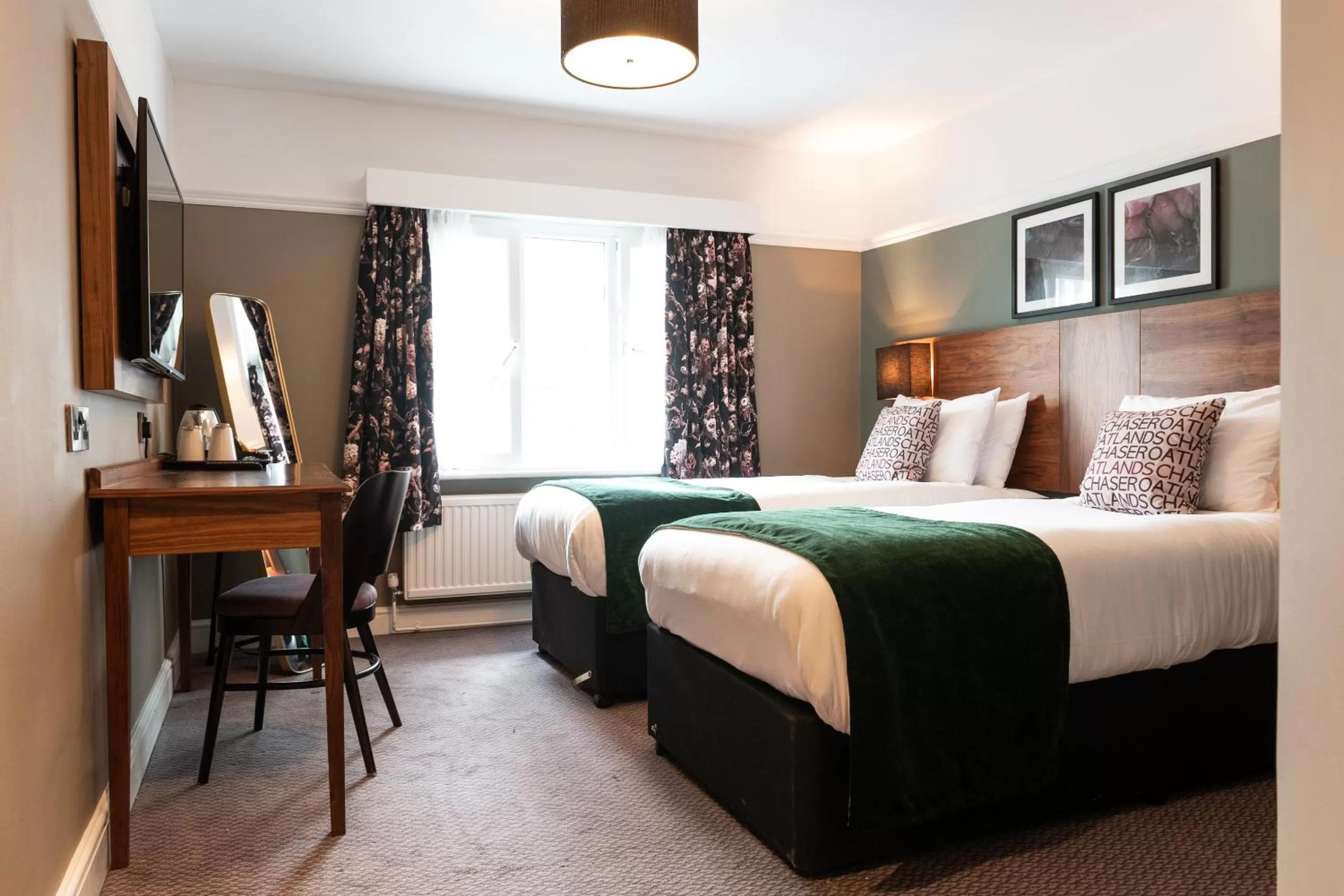 Bed in The Oatlands Chaser by Innkeeper's Collection